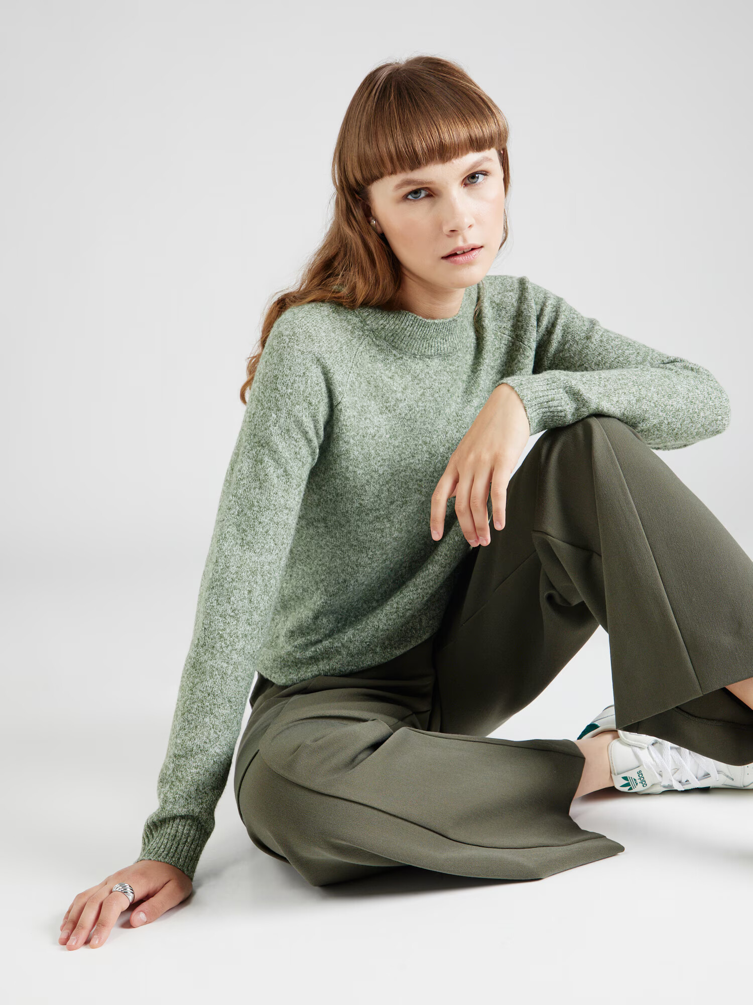 VERO MODA Pulover 'DOFFY' verde - Pled.ro