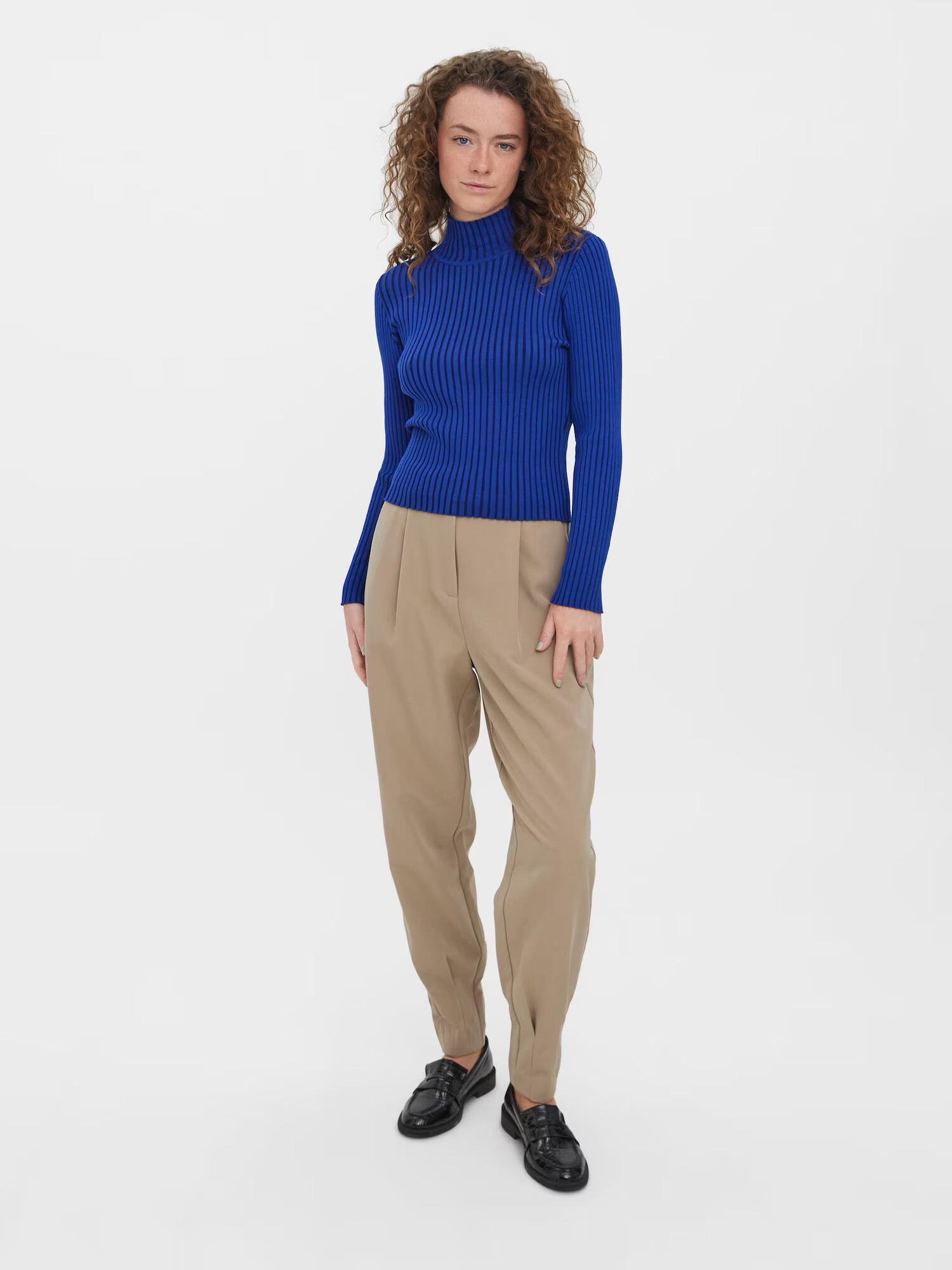 VERO MODA Pulover 'WiIlow' albastru / bleumarin - Pled.ro