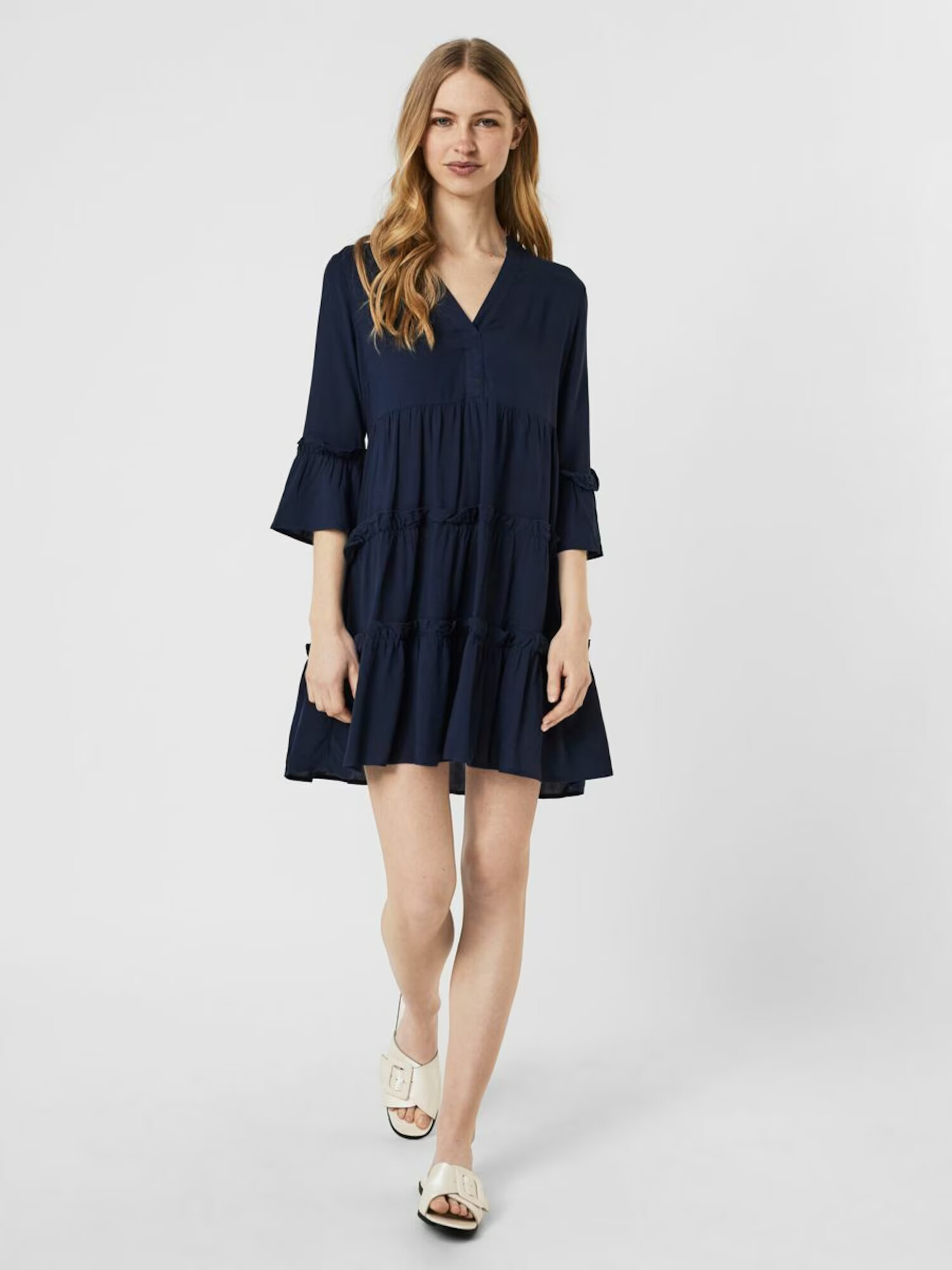 VERO MODA Rochie 'Easy' albastru marin - Pled.ro