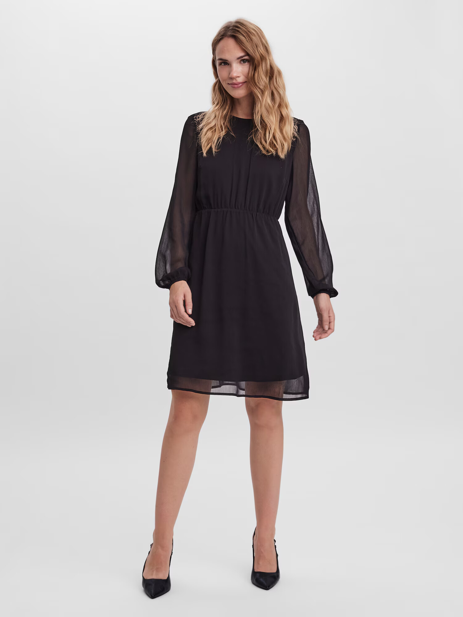 VERO MODA Rochie de cocktail 'Smilla' negru - Pled.ro