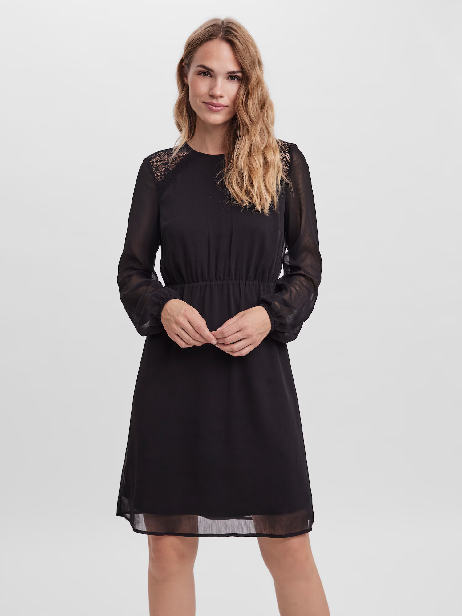 VERO MODA Rochie de cocktail 'Smilla' negru - Pled.ro