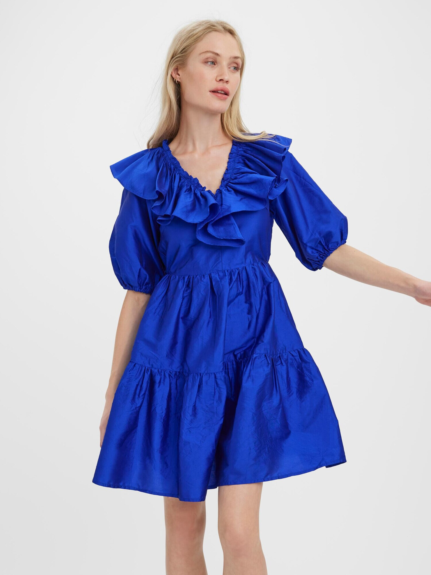 VERO MODA Rochie de cocktail 'Wenga' albastru - Pled.ro