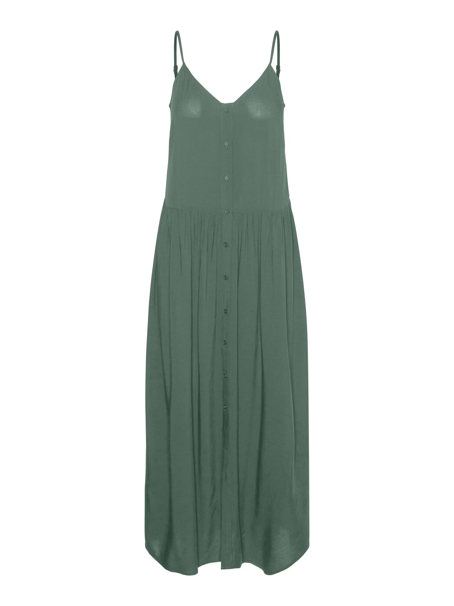 VERO MODA Rochie de vară 'Alba' verde închis - Pled.ro