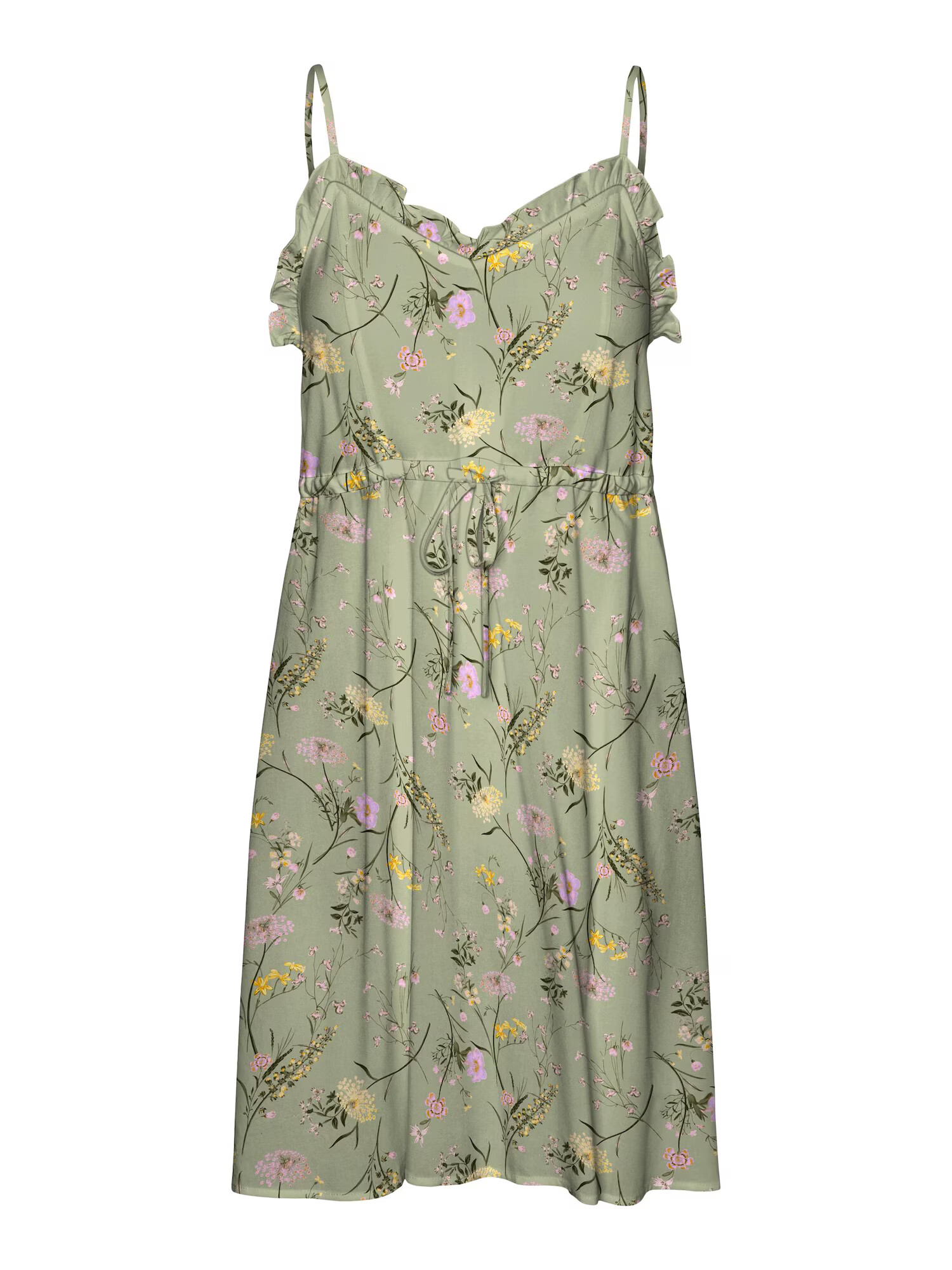 VERO MODA Rochie de vară 'Easy' verde pastel / roz - Pled.ro