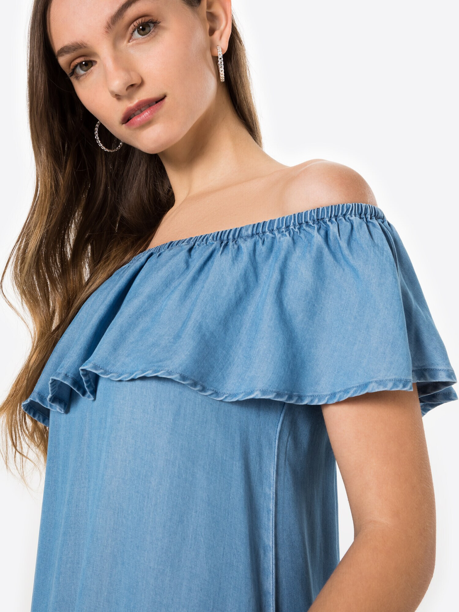 VERO MODA Rochie de vară 'Mia' albastru denim - Pled.ro