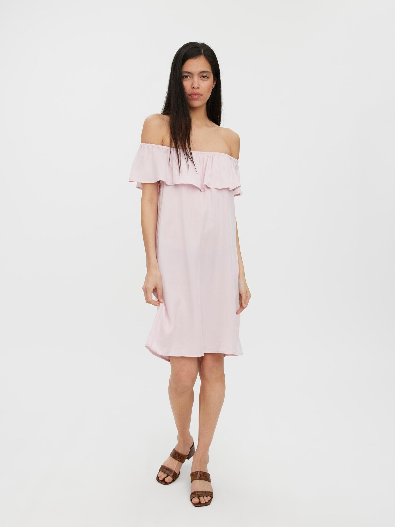 VERO MODA Rochie de vară 'Mia' roz pastel - Pled.ro