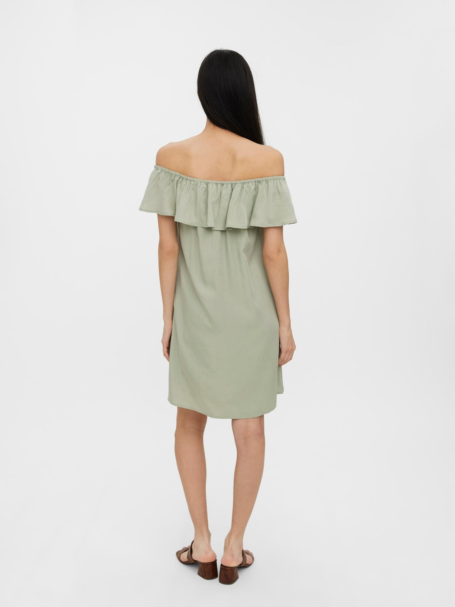 VERO MODA Rochie de vară 'Mia' verde pastel - Pled.ro