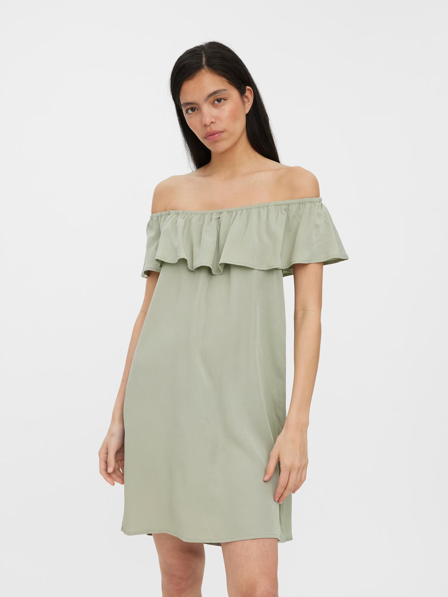 VERO MODA Rochie de vară 'Mia' verde pastel - Pled.ro