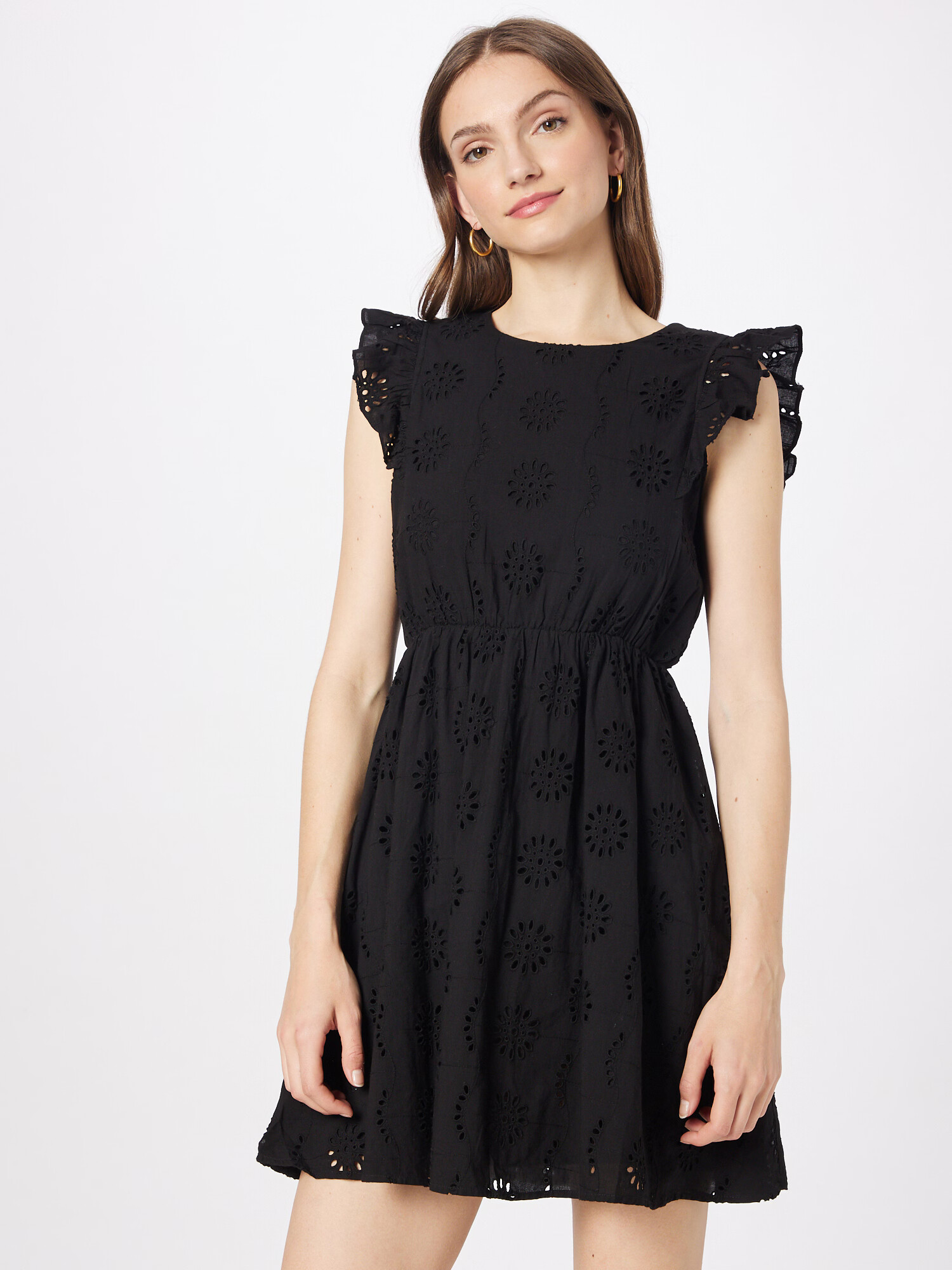 VERO MODA Rochie de vară 'NAIMA' negru - Pled.ro