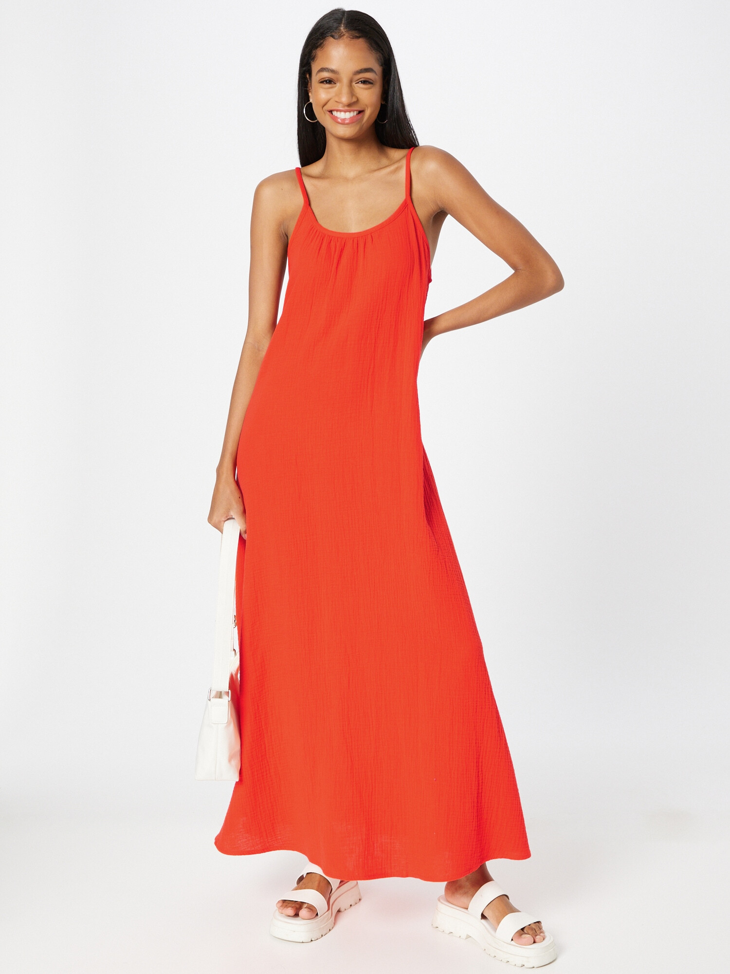 VERO MODA Rochie de vară 'NATALI' roșu orange - Pled.ro