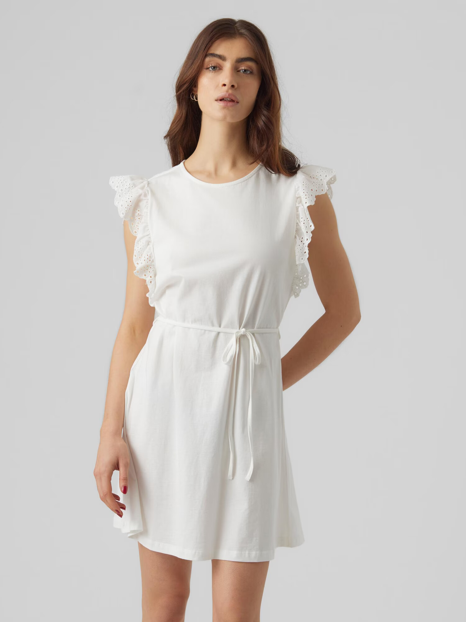 VERO MODA Rochie 'Elis' alb - Pled.ro