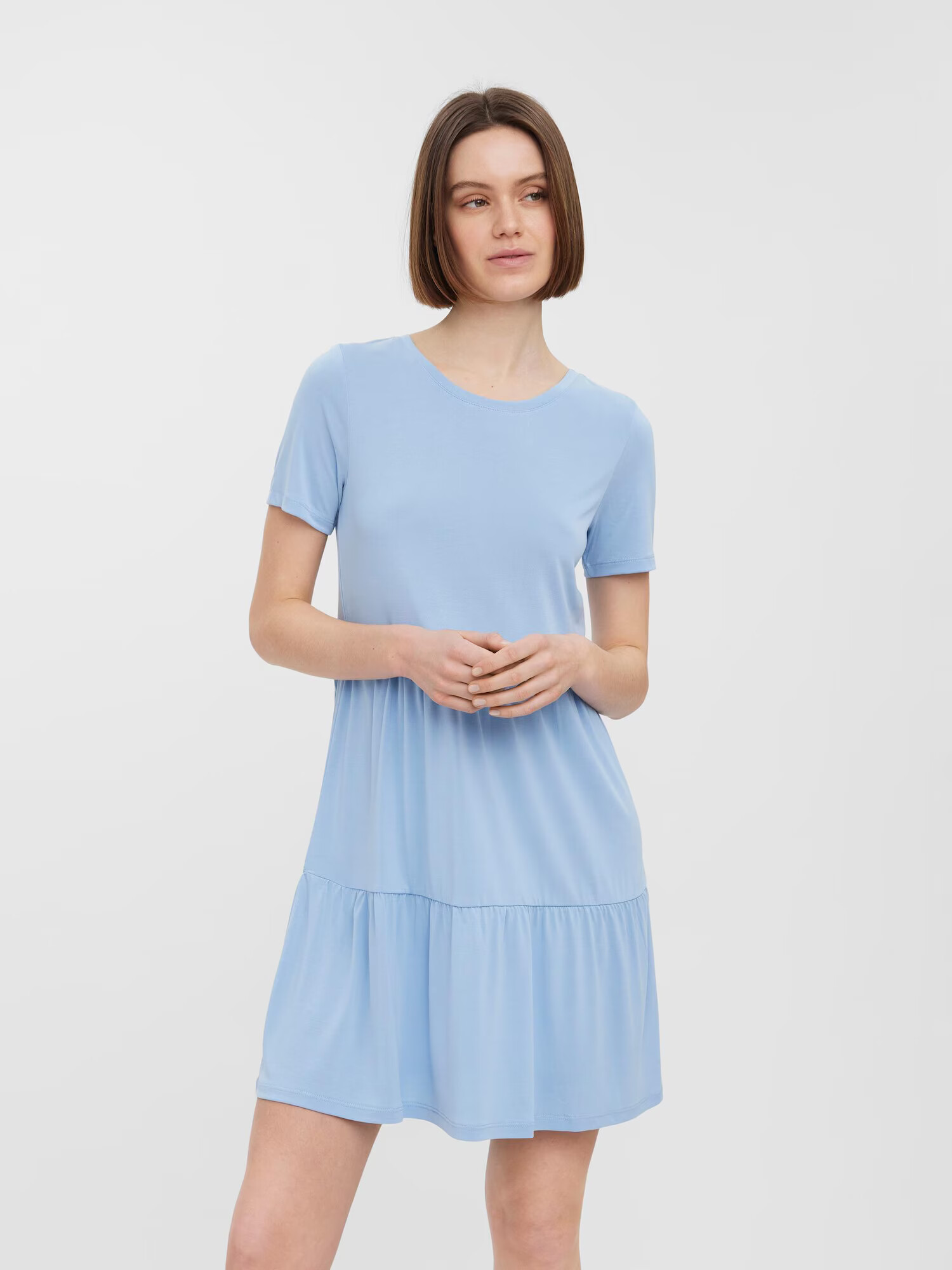 VERO MODA Rochie 'Filli' albastru deschis - Pled.ro