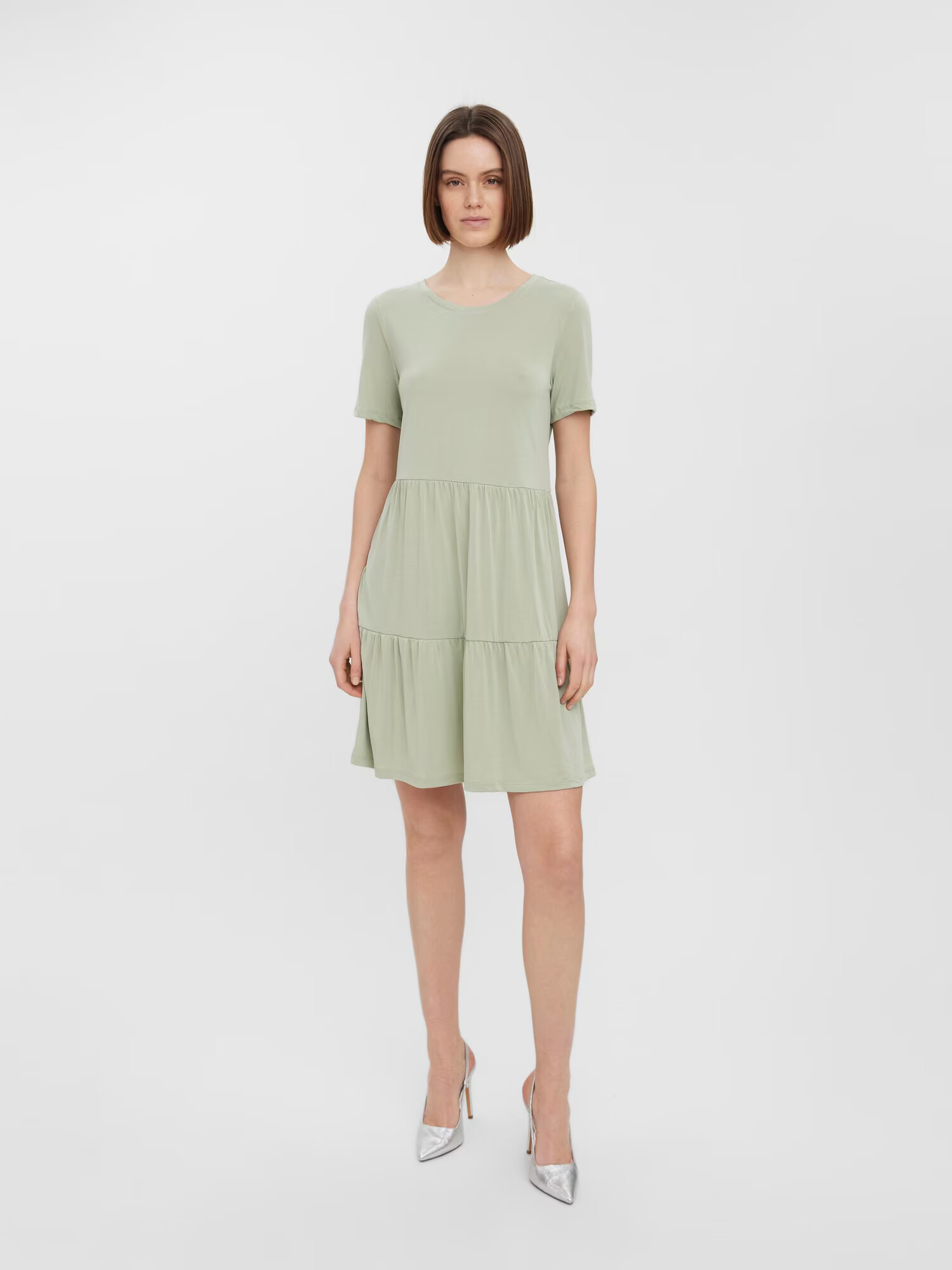 VERO MODA Rochie 'Filli' verde pastel - Pled.ro