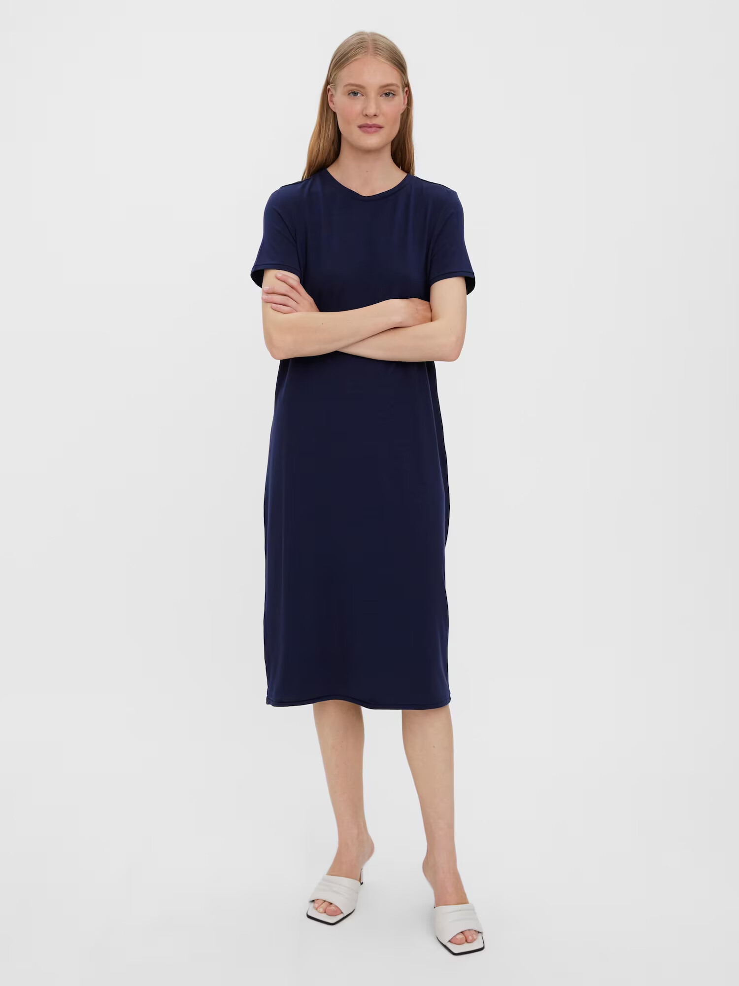 VERO MODA Rochie 'Gava' bleumarin - Pled.ro