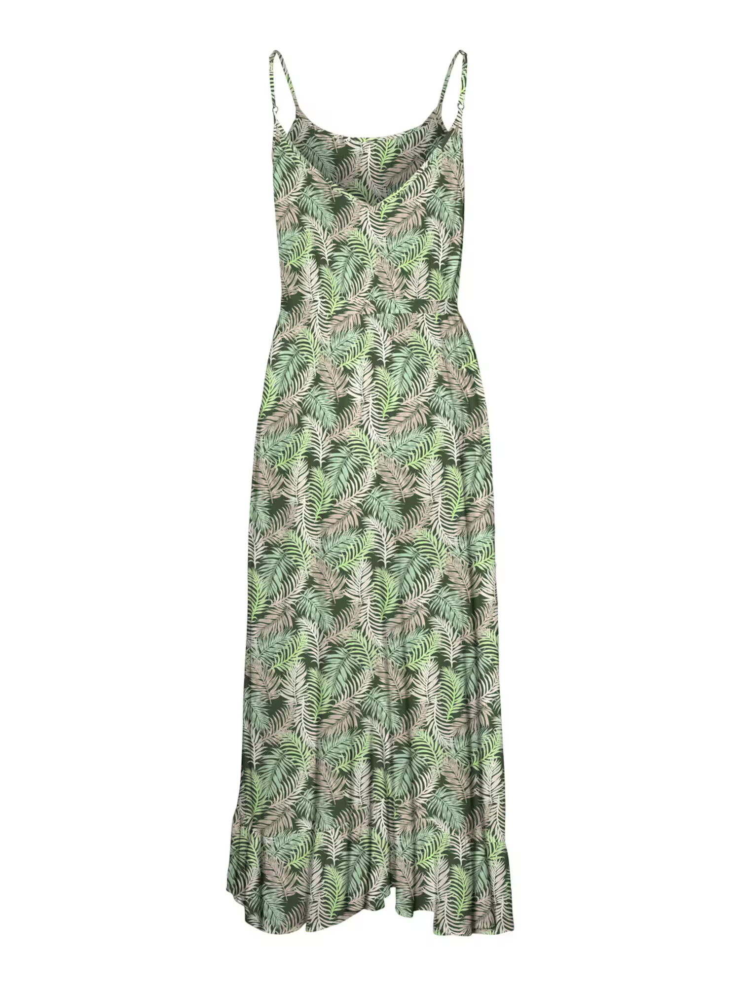 VERO MODA Rochie gri / verde / verde deschis / alb - Pled.ro