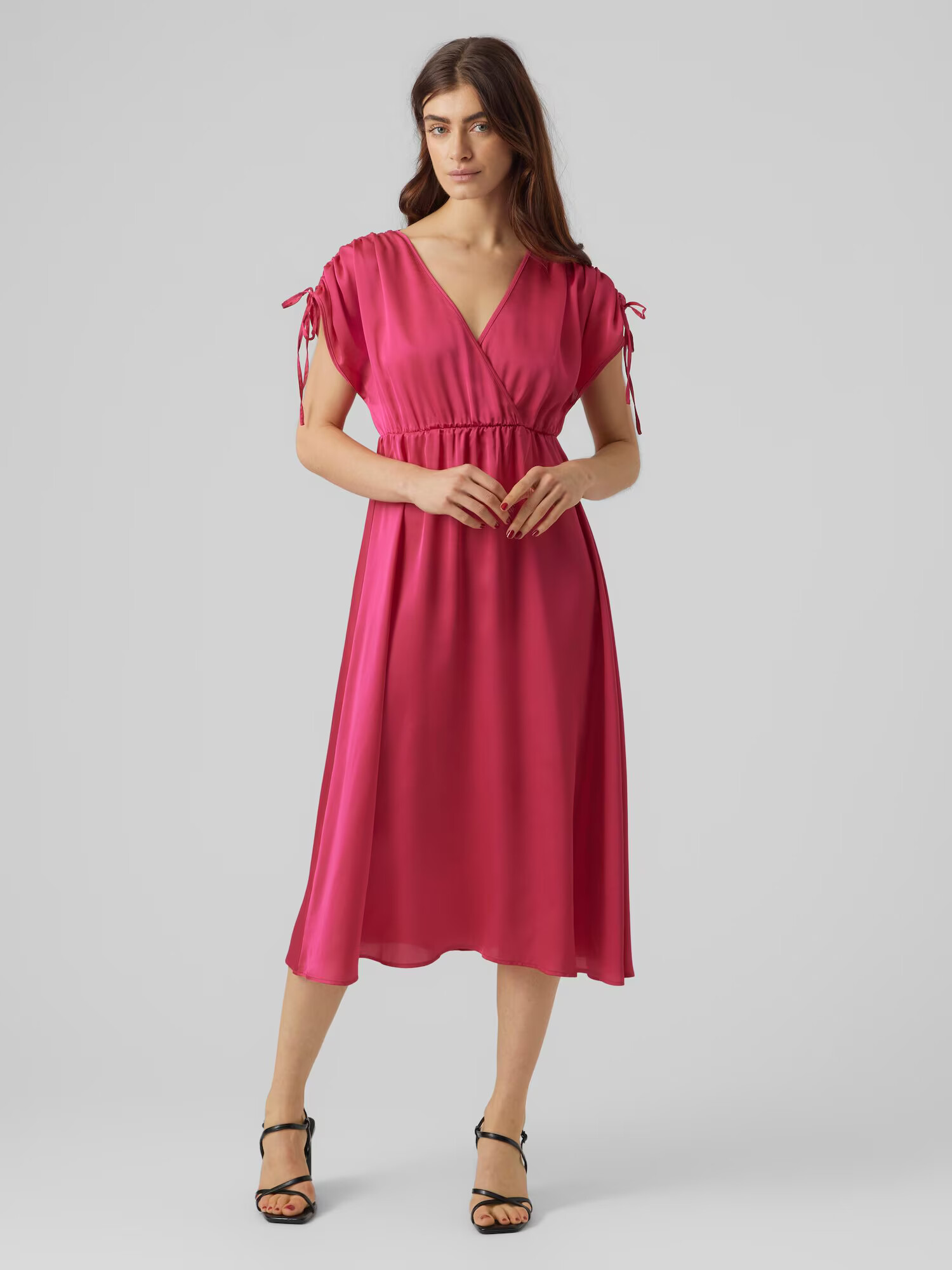 VERO MODA Rochie 'Heart Oli' ciclam - Pled.ro