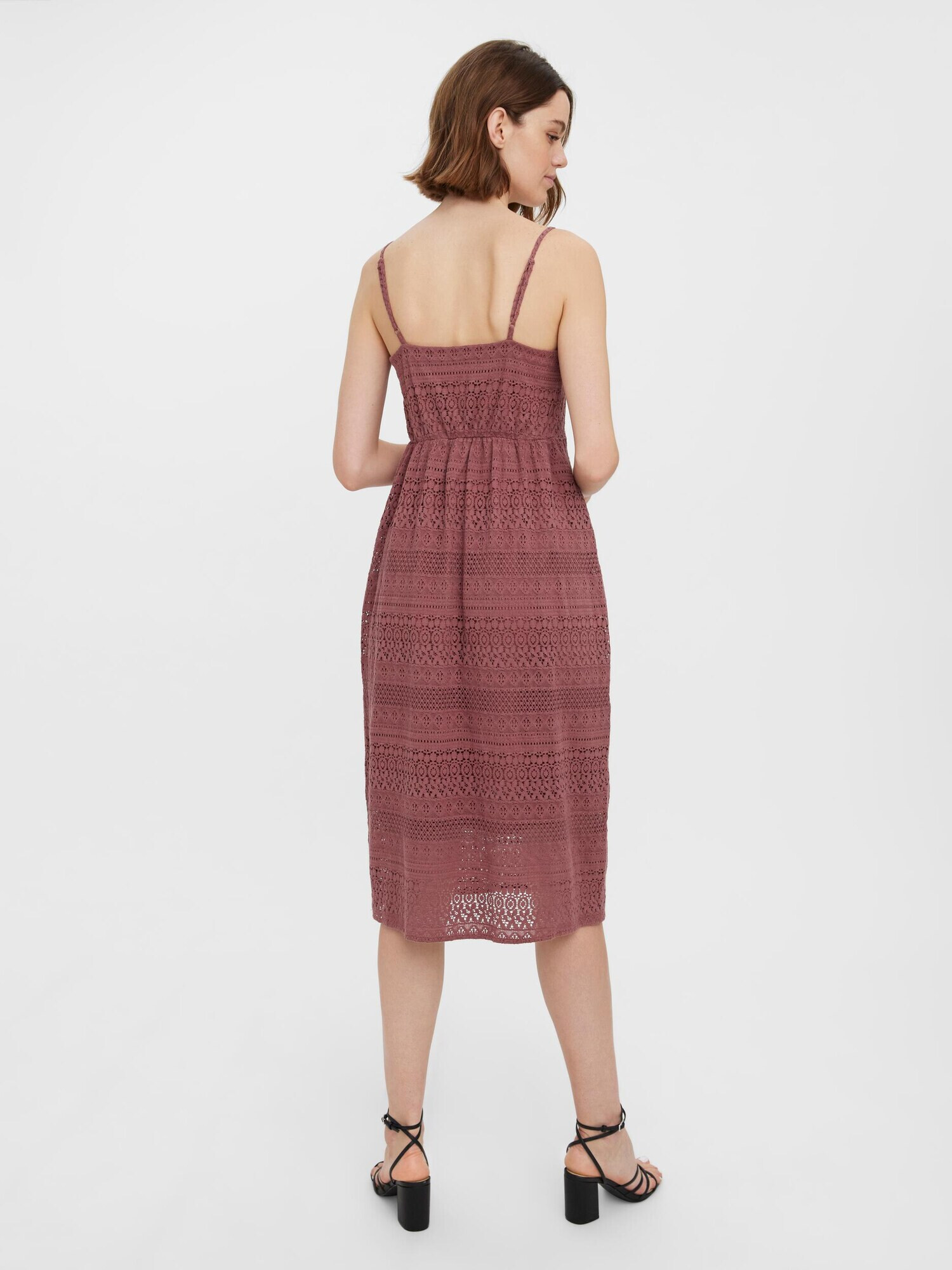 VERO MODA Rochie 'Honey' maro pueblo - Pled.ro