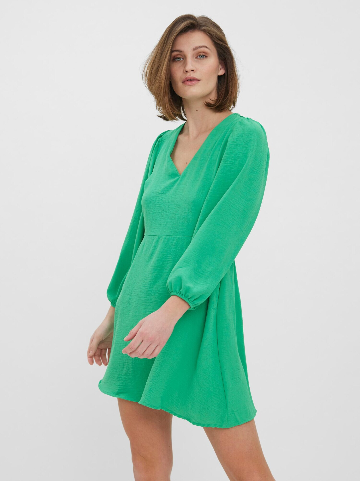 VERO MODA Rochie 'Inge' verde jad - Pled.ro