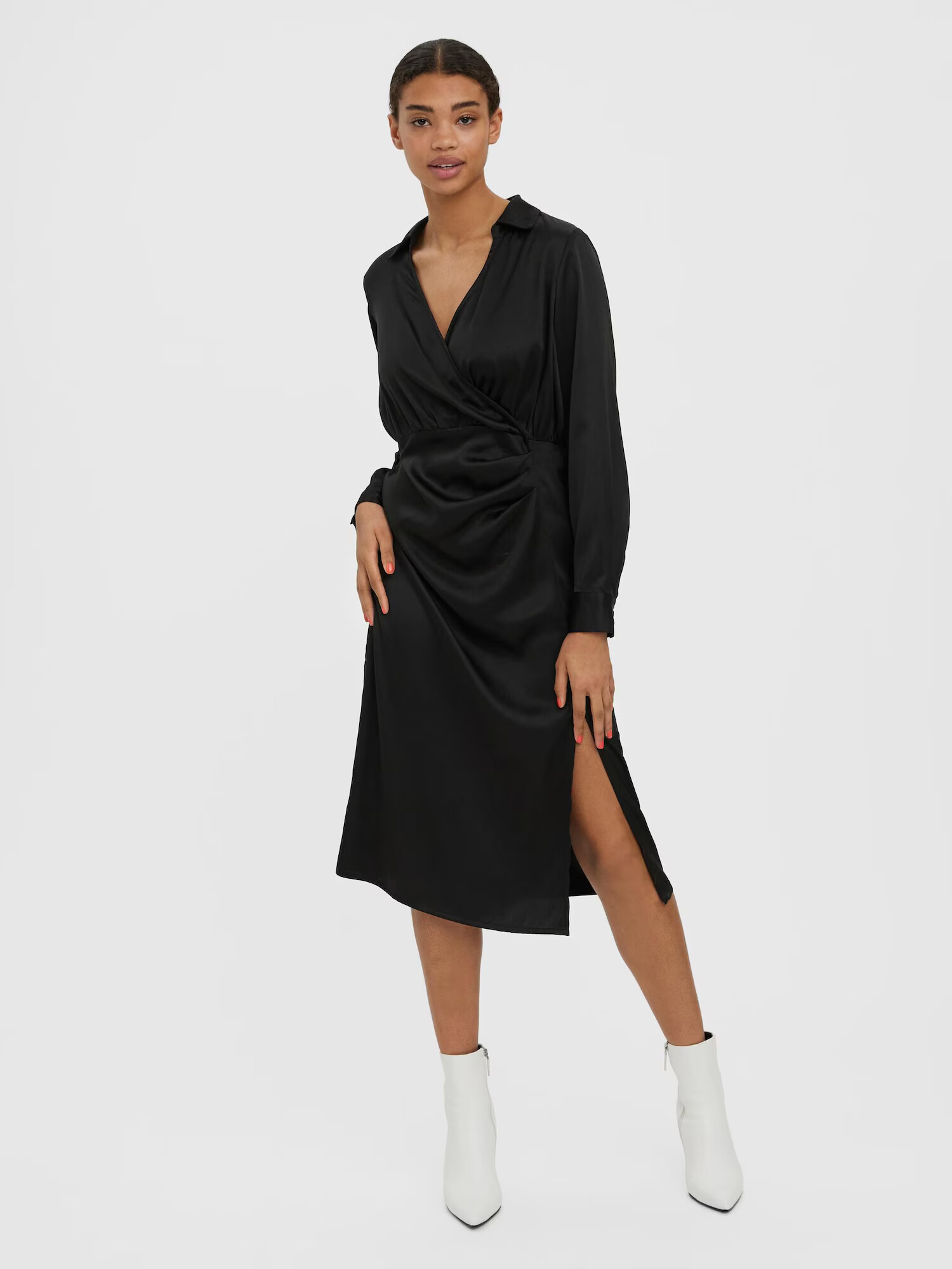 VERO MODA Rochie 'Kleo' negru - Pled.ro