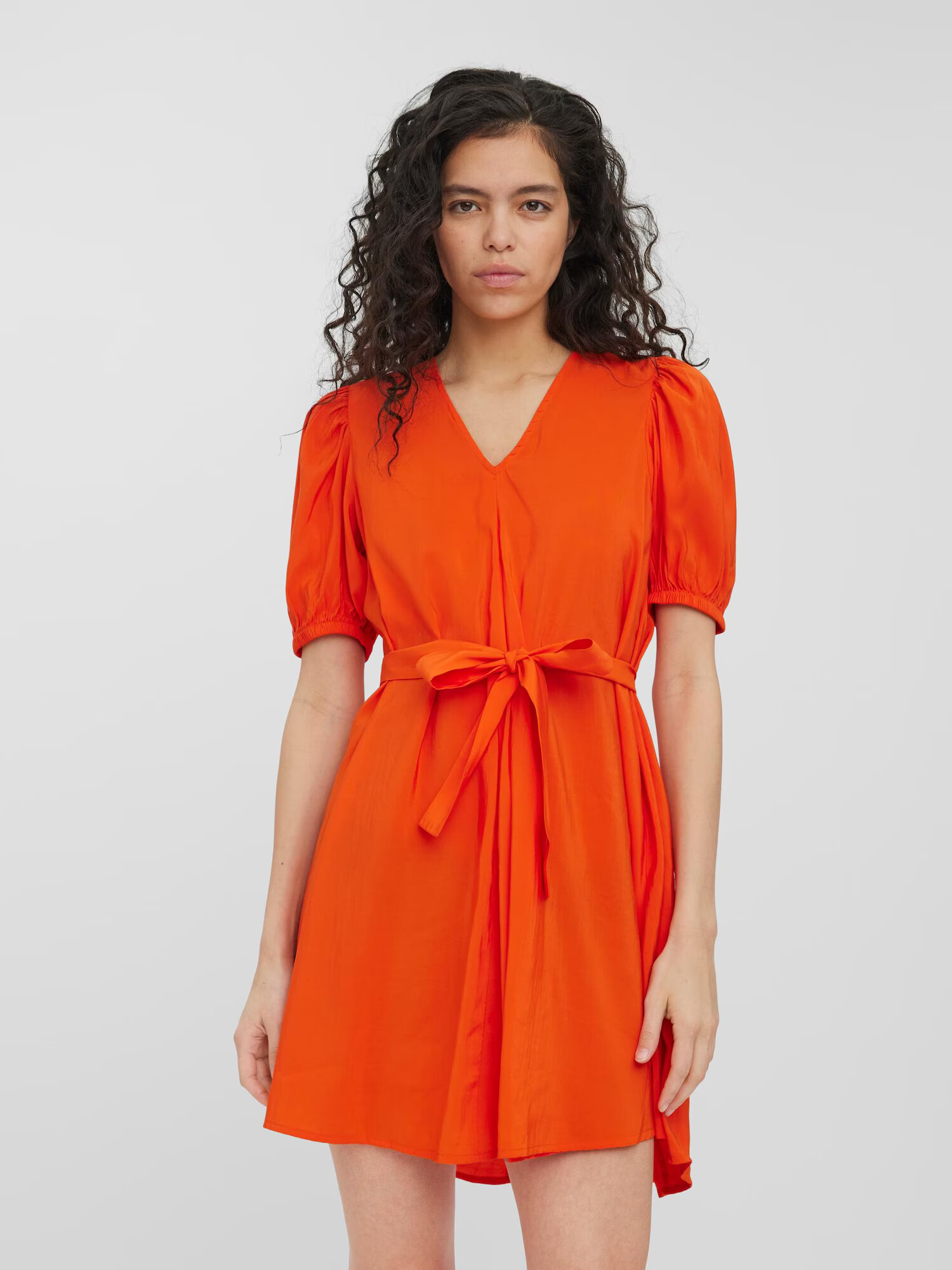 VERO MODA Rochie 'Mola' portocaliu homar - Pled.ro