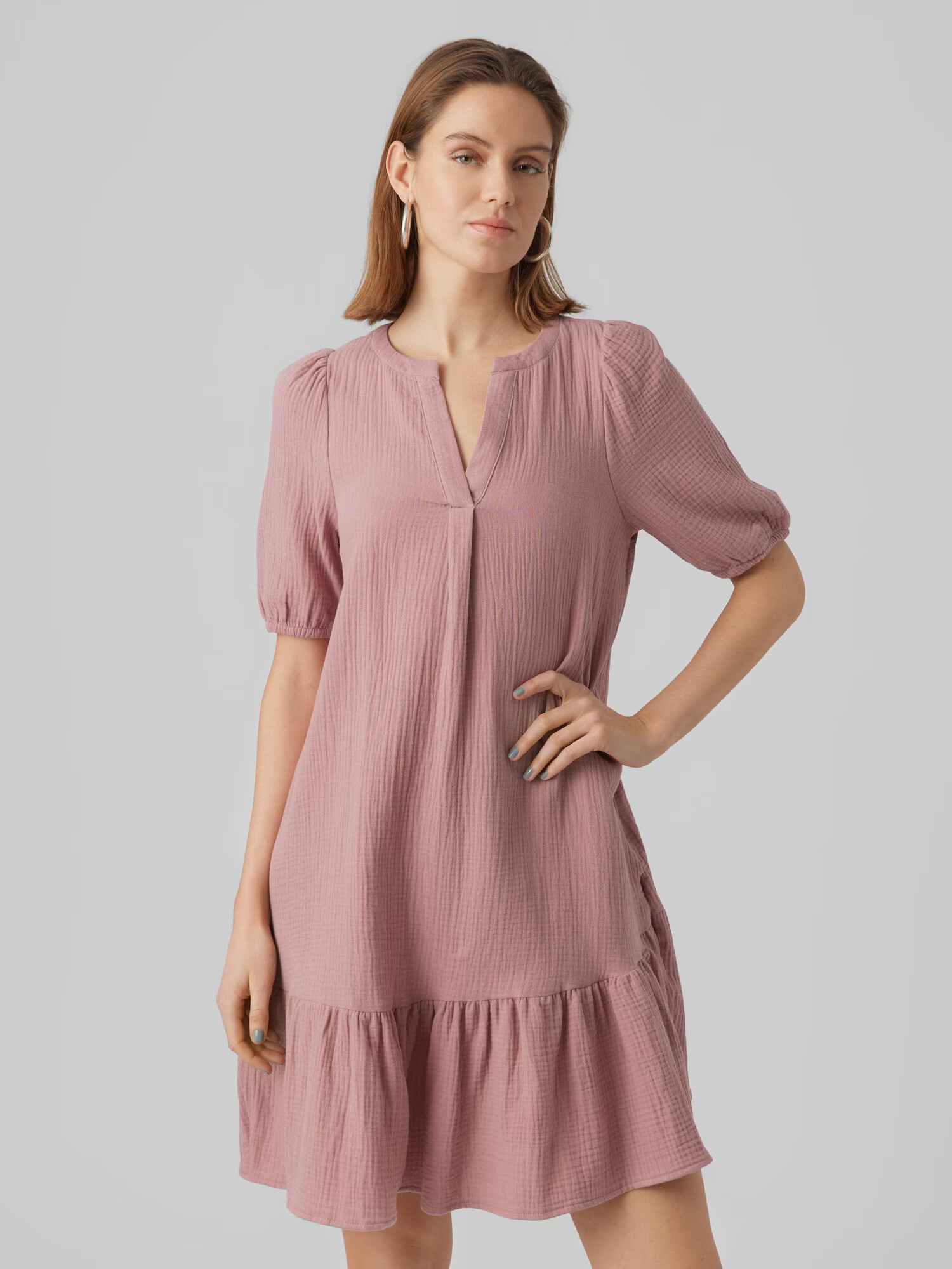 VERO MODA Rochie 'NATALI' roz pal - Pled.ro