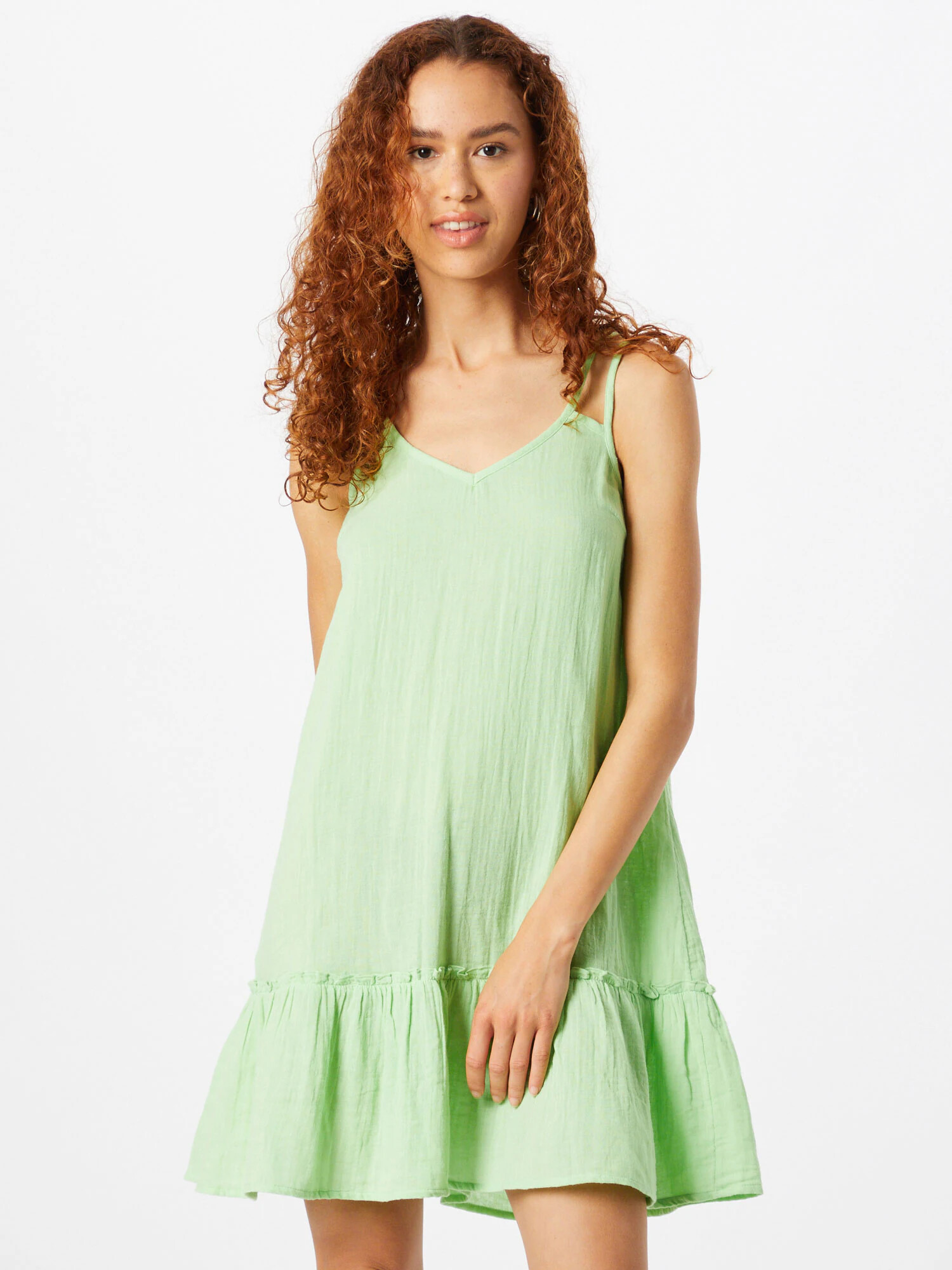 VERO MODA Rochie 'PETRINE' verde deschis - Pled.ro