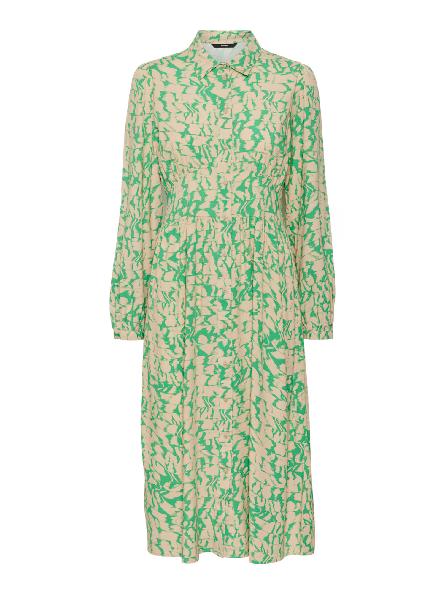 VERO MODA Rochie 'Rita Becca' bej / verde - Pled.ro