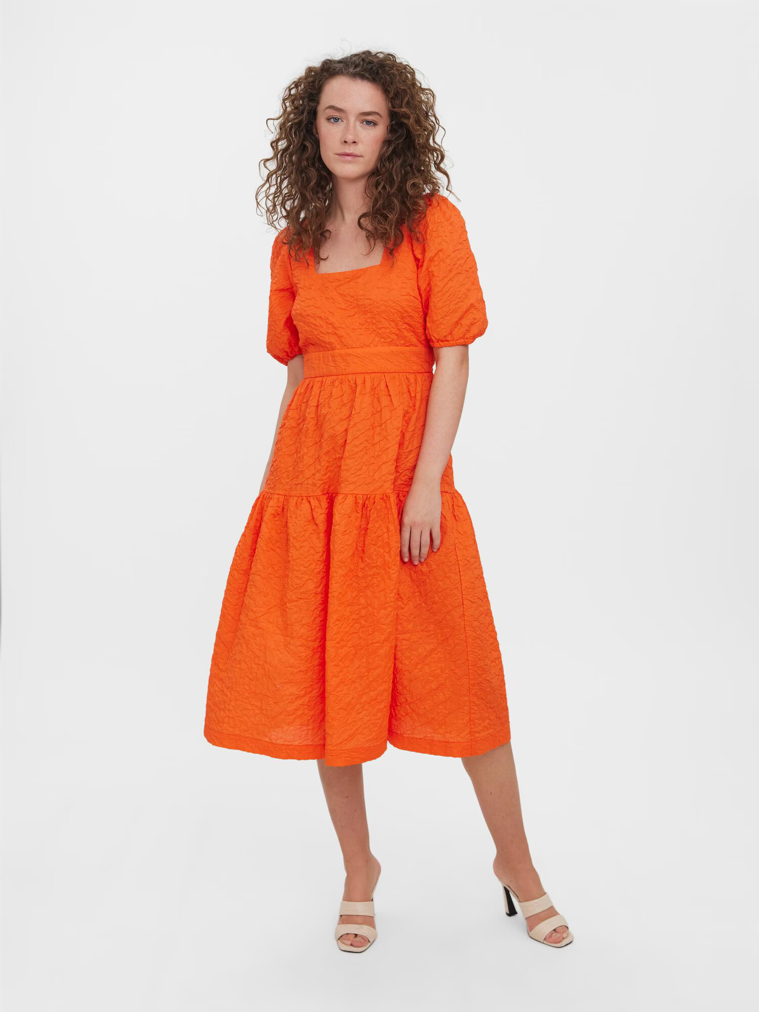 VERO MODA Rochie roșu orange - Pled.ro