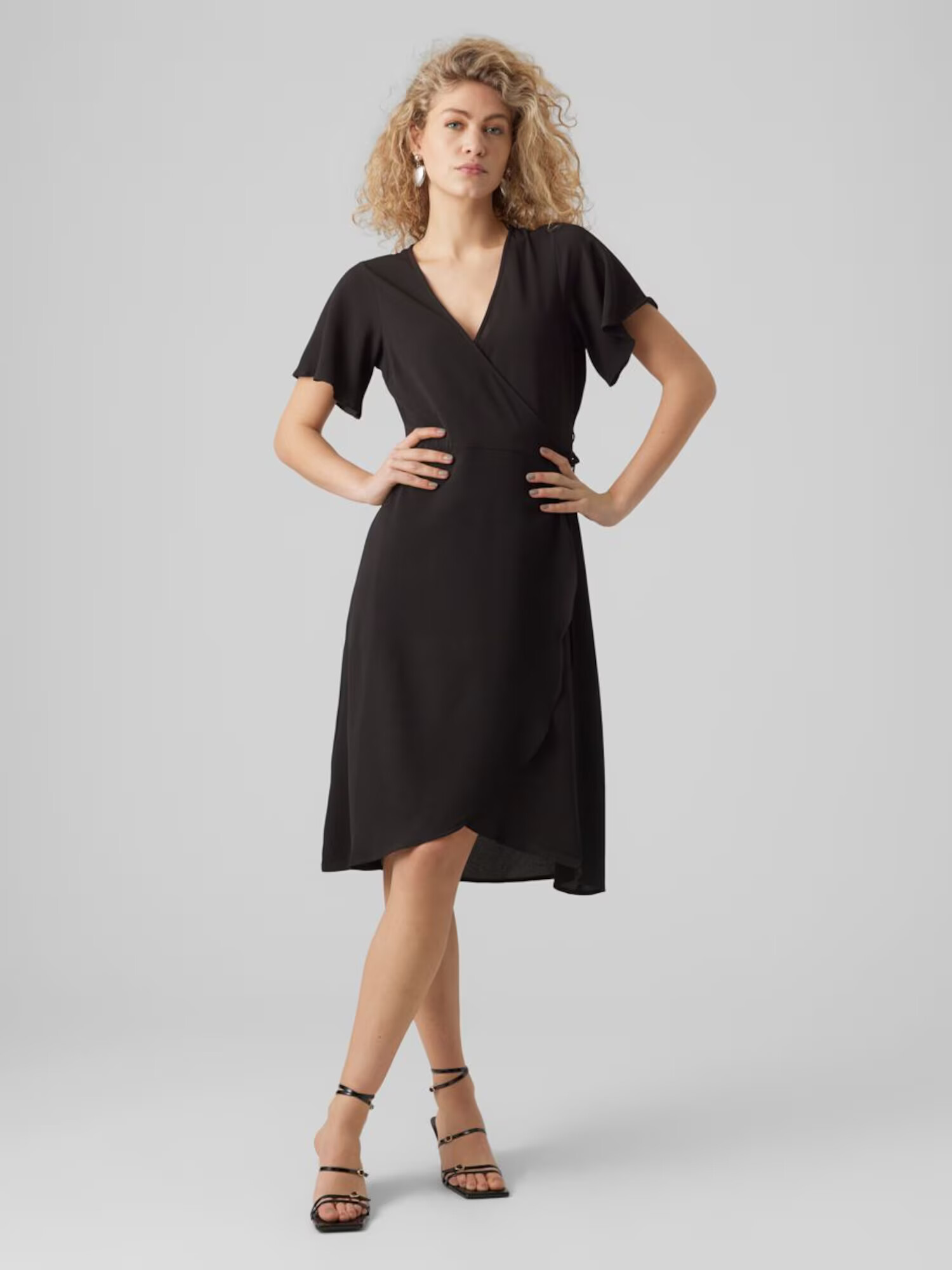 VERO MODA Rochie 'Saki' negru - Pled.ro