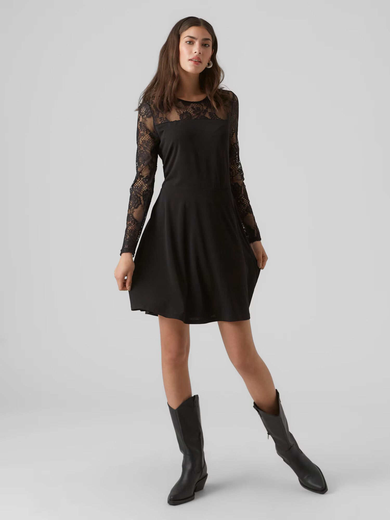 VERO MODA Rochie 'SARA' negru - Pled.ro