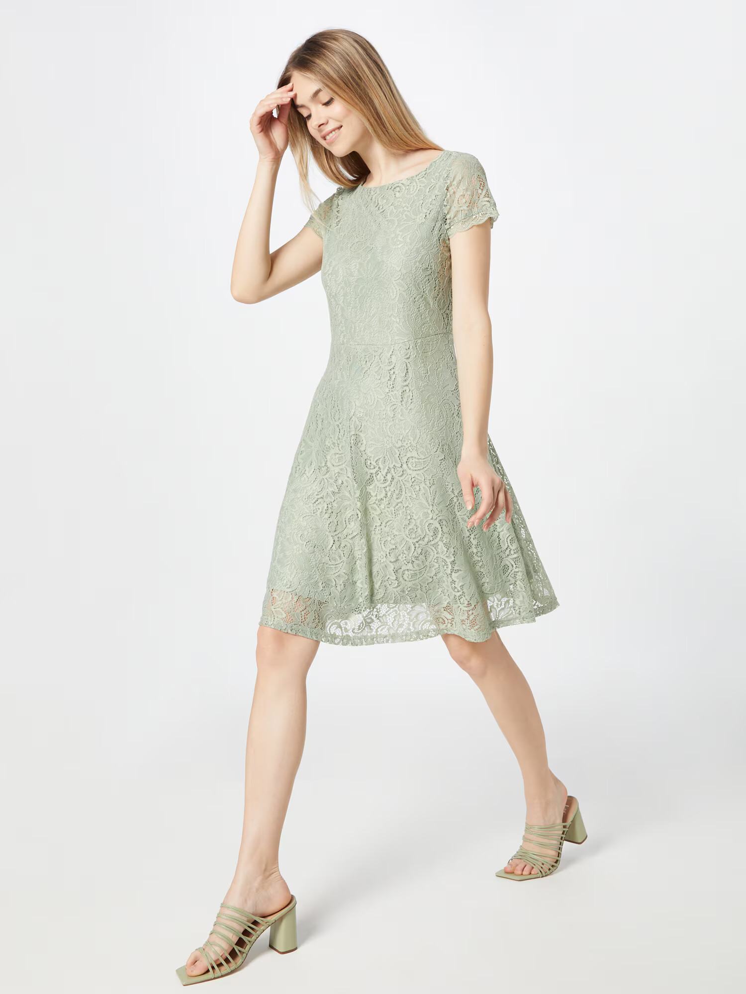 VERO MODA Rochie 'SASSA' verde - Pled.ro