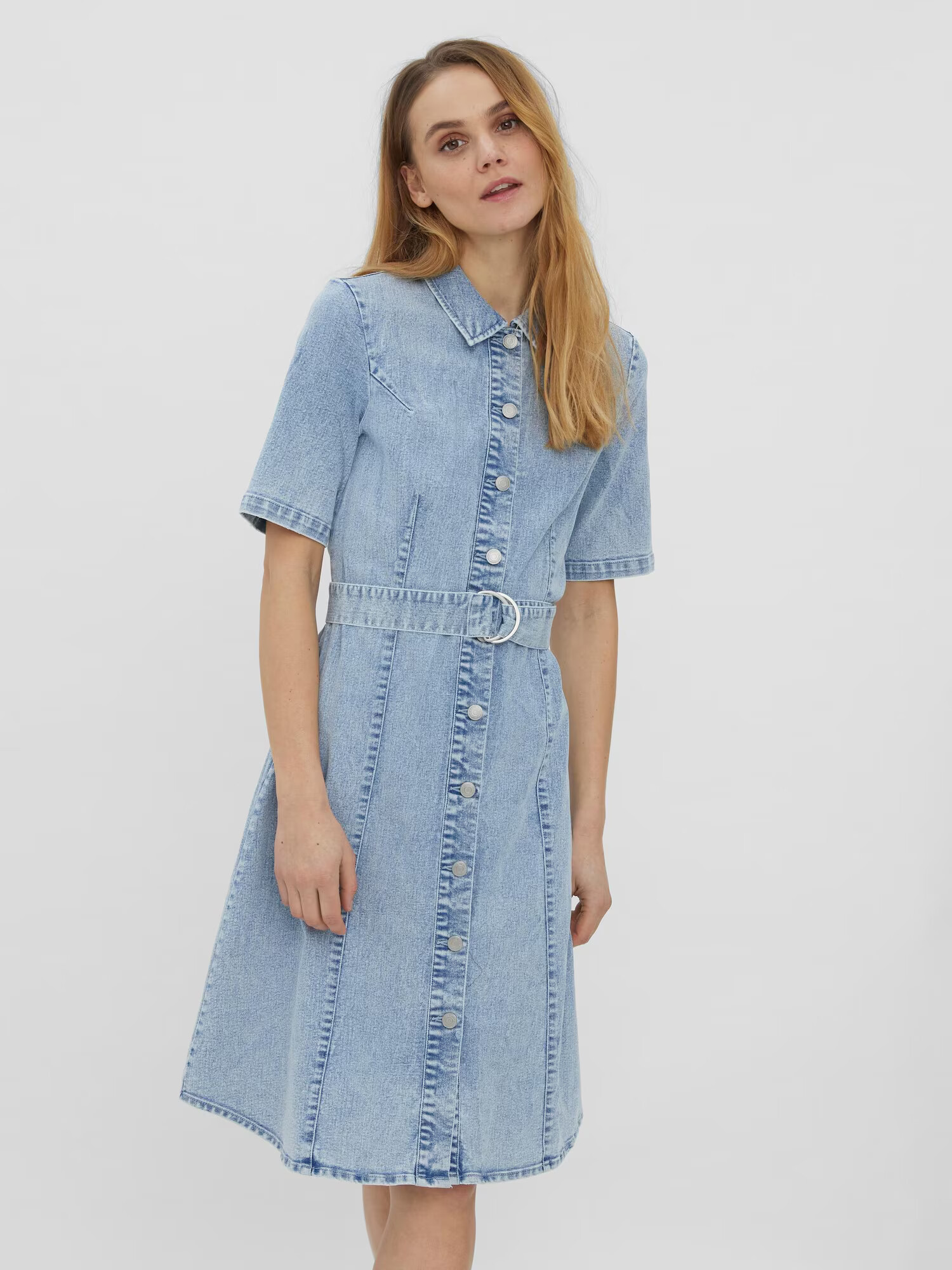 VERO MODA Rochie 'Say' albastru denim - Pled.ro