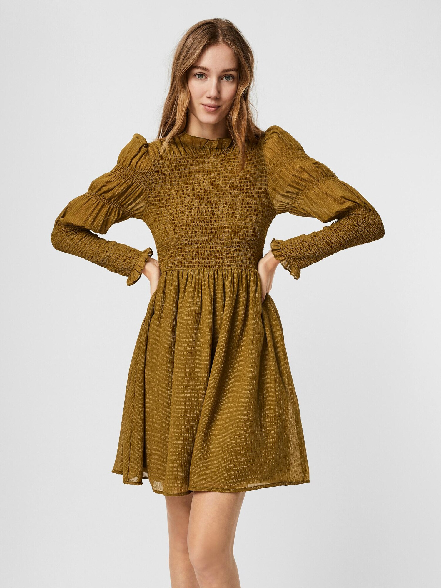 VERO MODA Rochie 'Sindy' maro caramel - Pled.ro