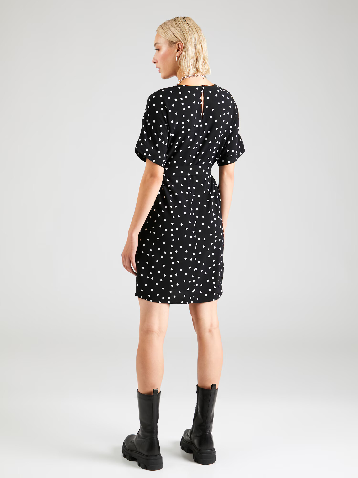 VERO MODA Rochie 'SOPHIA' negru / alb - Pled.ro