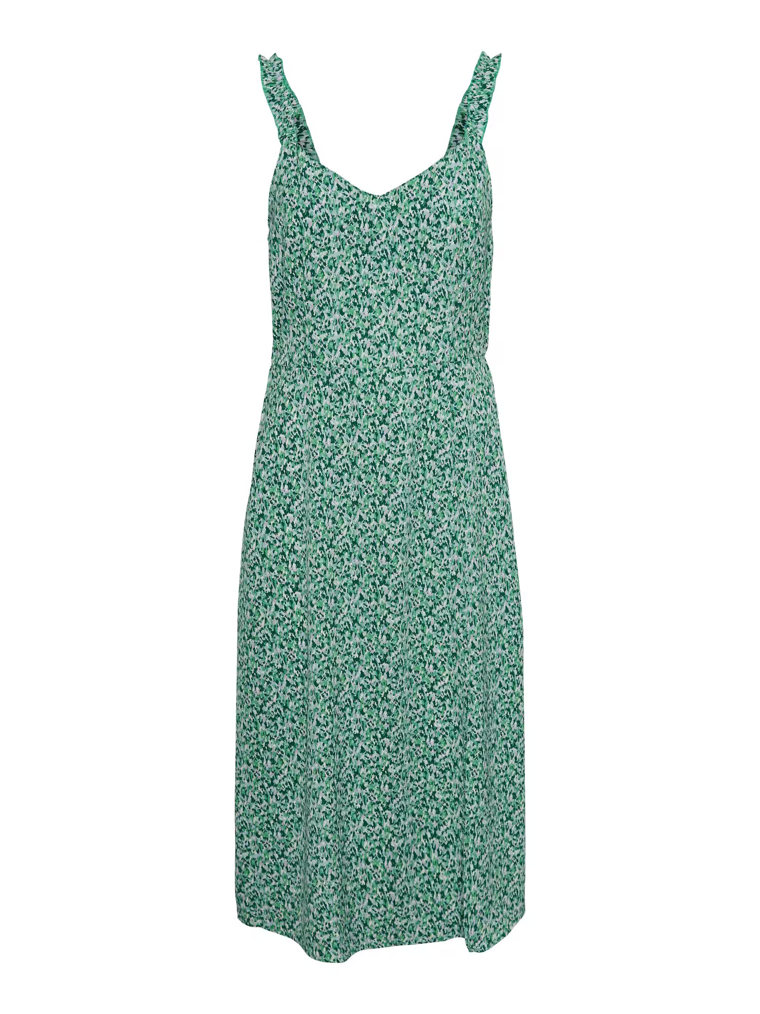 VERO MODA Rochie 'Splash' verde / verde pin - Pled.ro