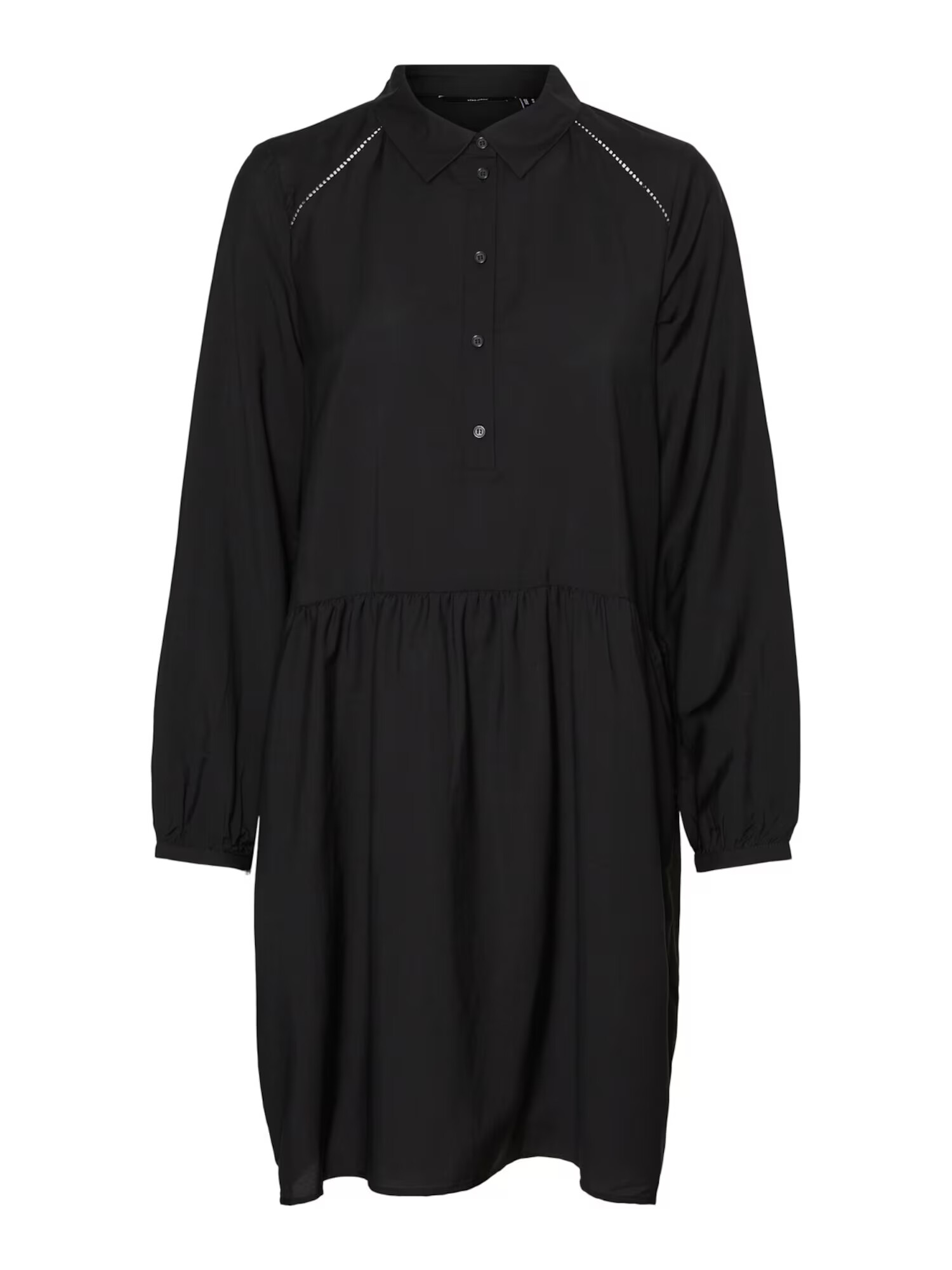 VERO MODA Rochie tip bluză 'Fay' negru - Pled.ro