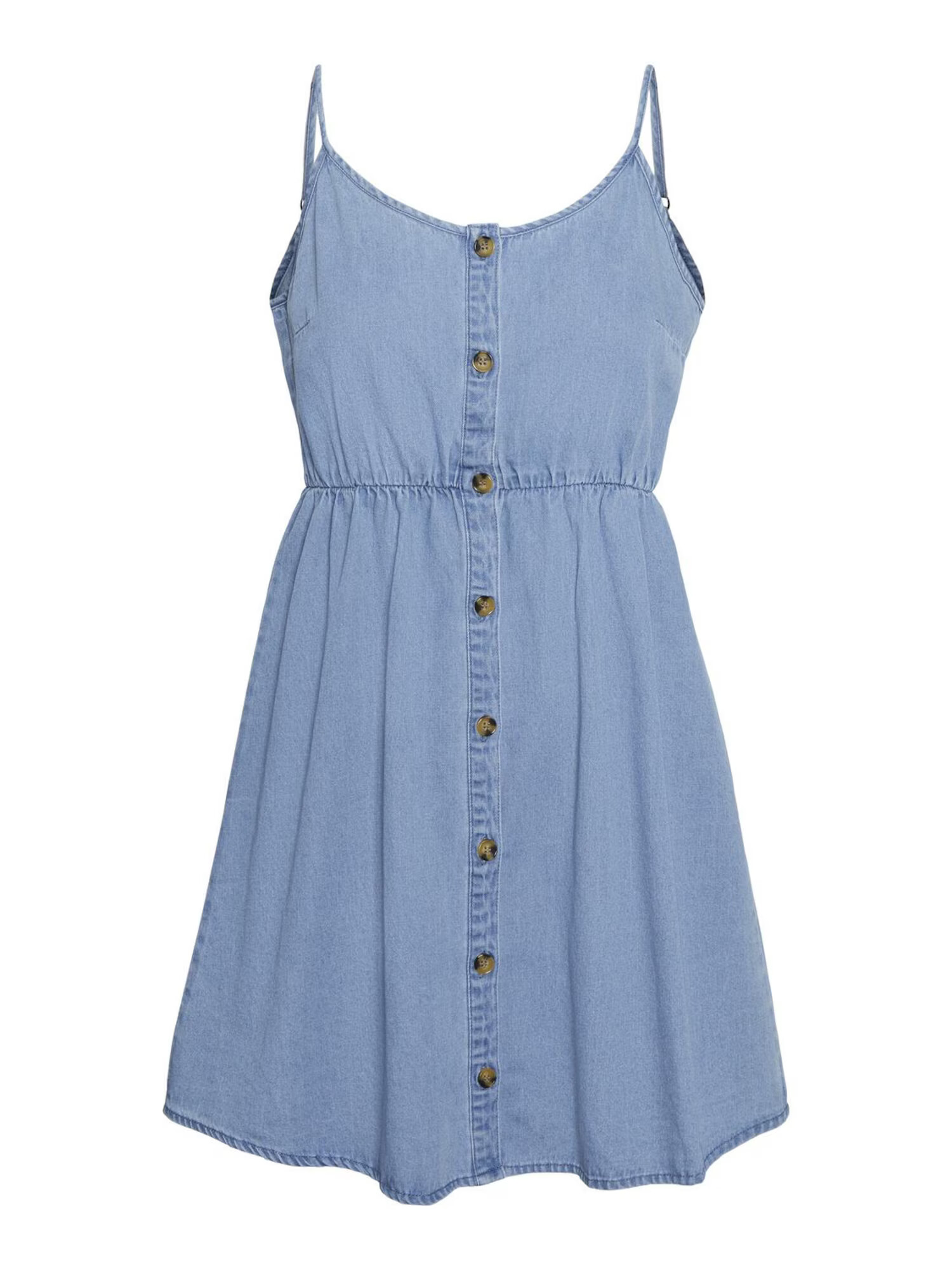 VERO MODA Rochie tip bluză 'FLICKA' albastru denim - Pled.ro