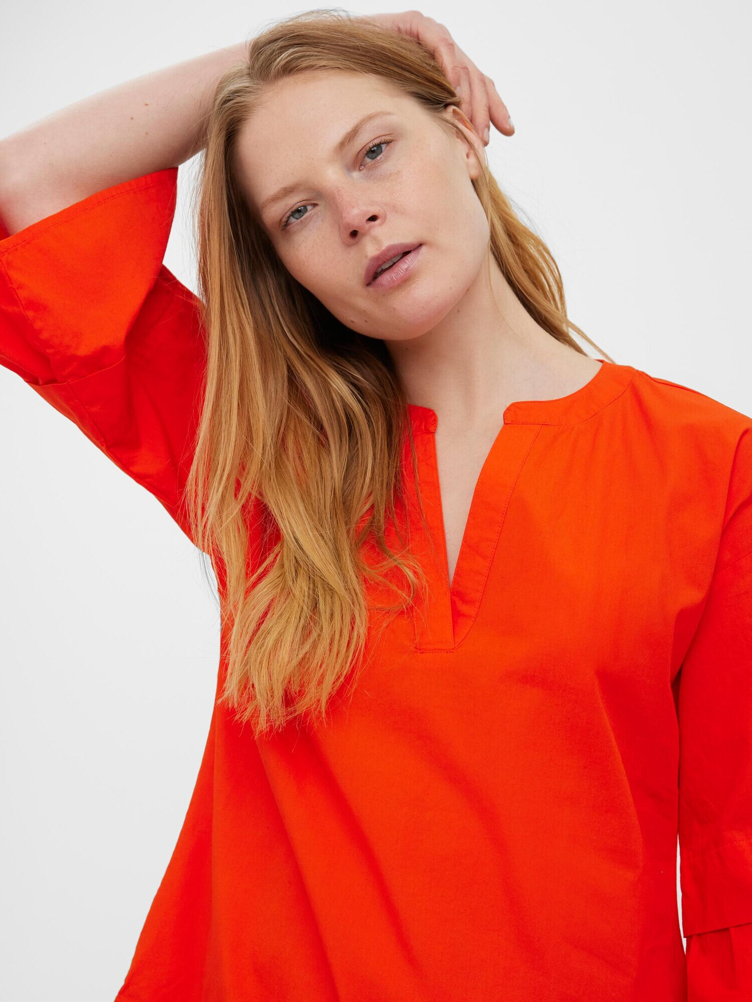 VERO MODA Rochie de vară 'Lis' roșu orange - Pled.ro