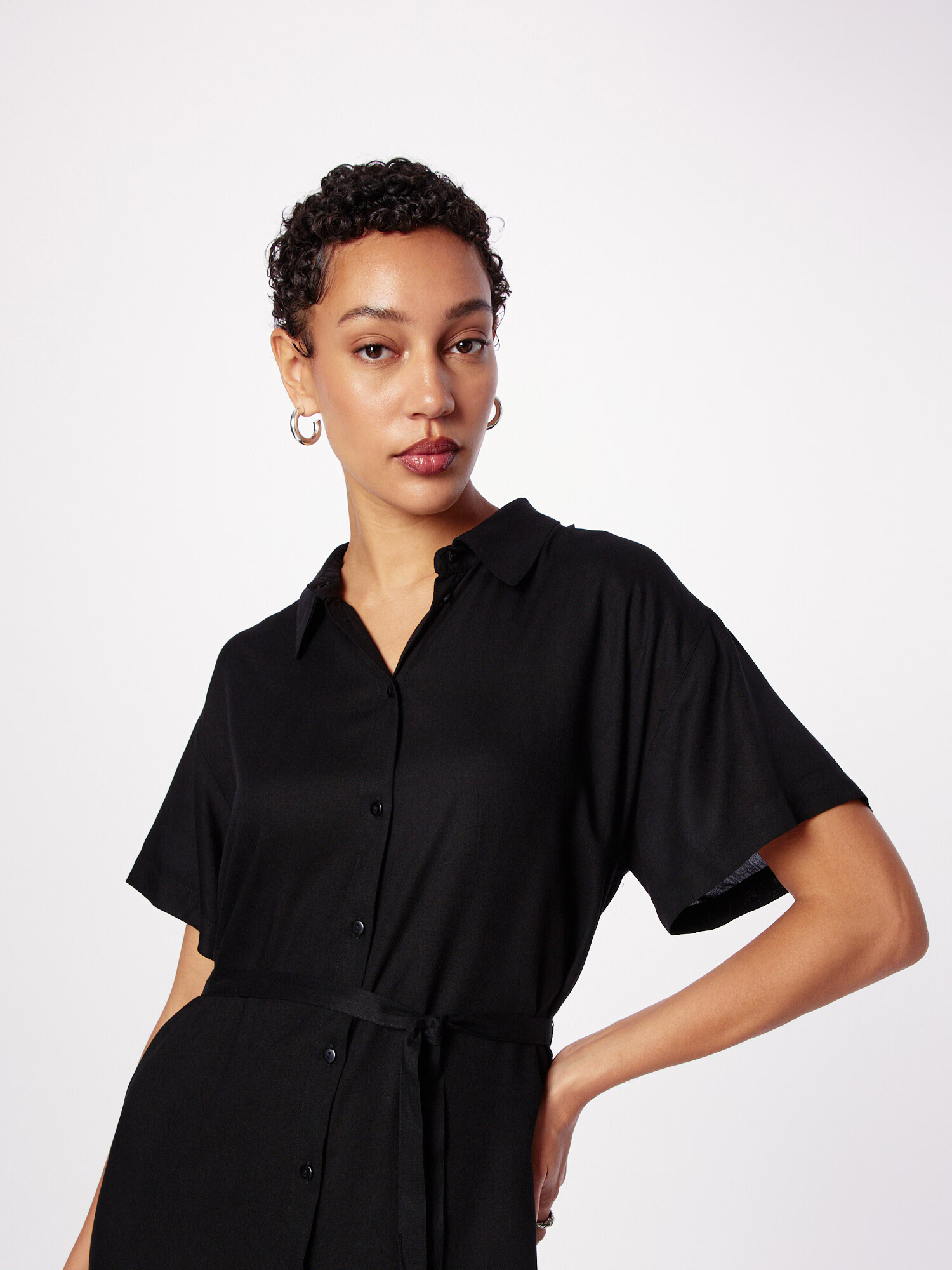 VERO MODA Rochie tip bluză negru - Pled.ro