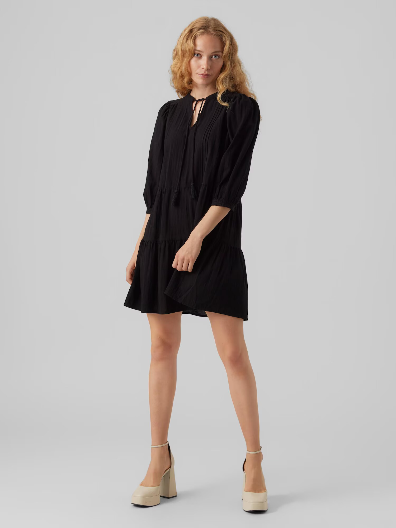 VERO MODA Rochie 'Pretty' negru - Pled.ro