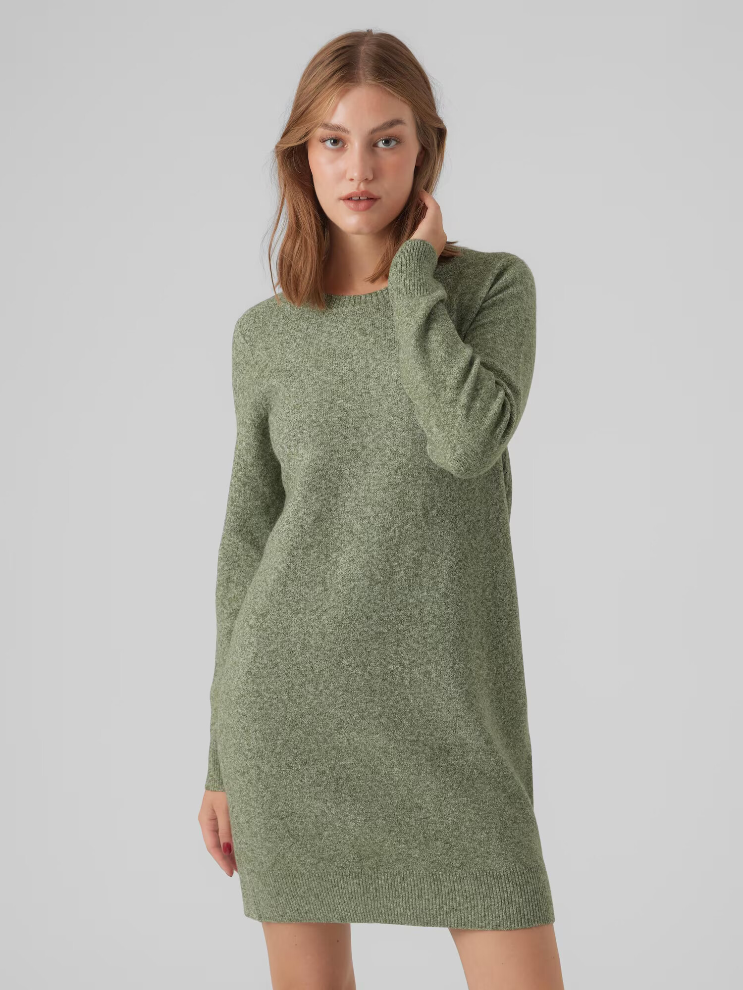 VERO MODA Rochie tricotat 'Doffy' verde amestecat - Pled.ro