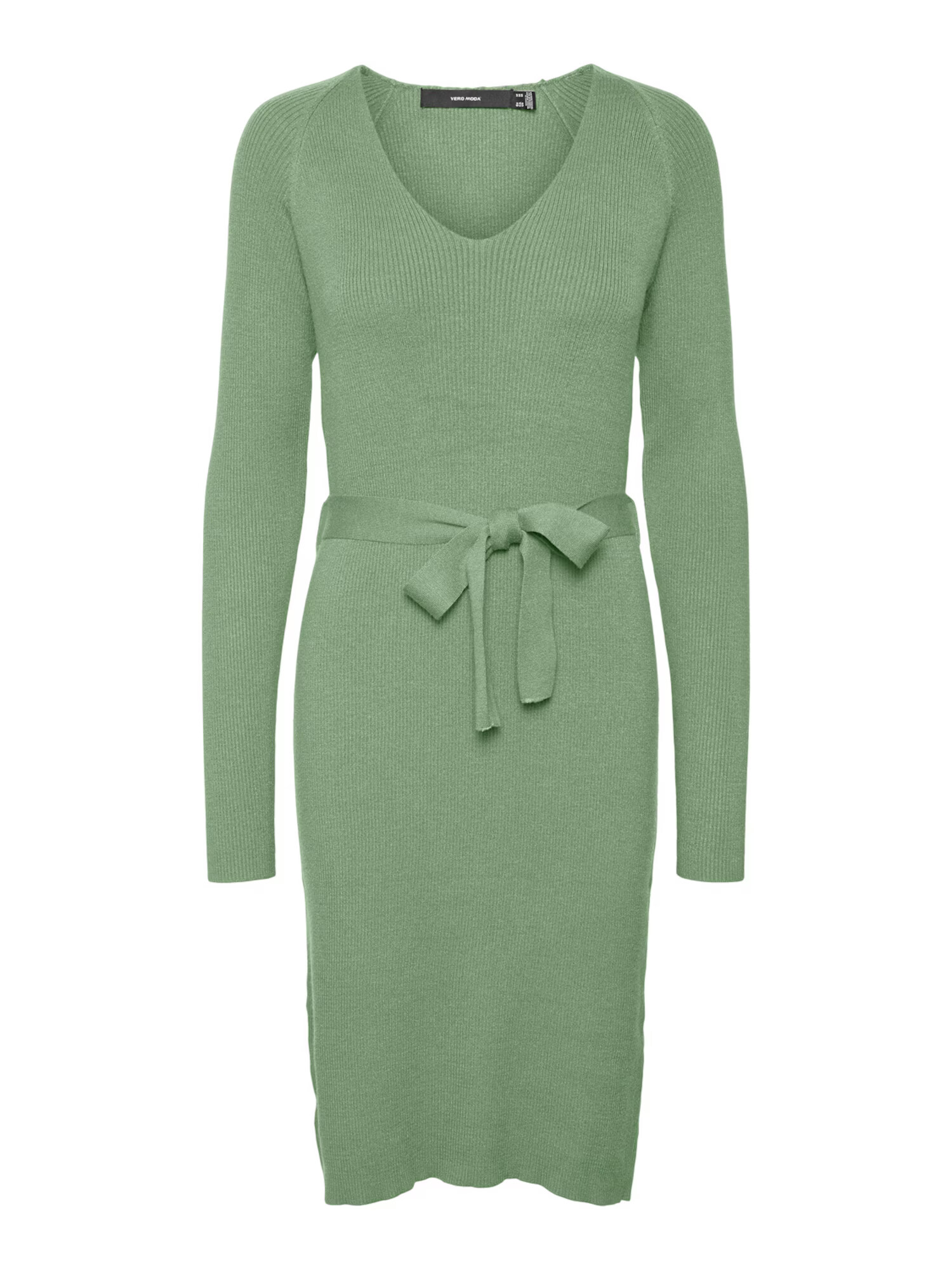 VERO MODA Rochie tricotat 'Gold' verde mentă - Pled.ro