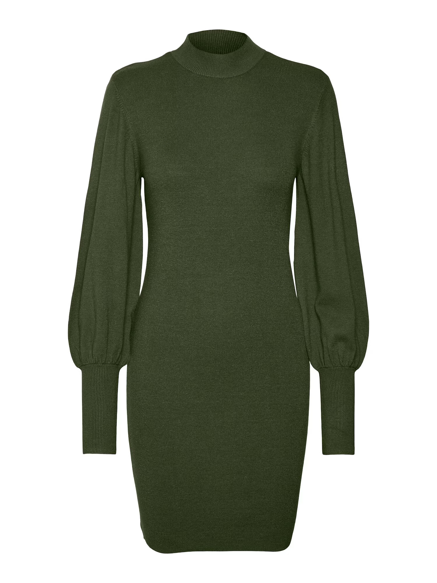 VERO MODA Rochie tricotat 'Holly' verde închis - Pled.ro