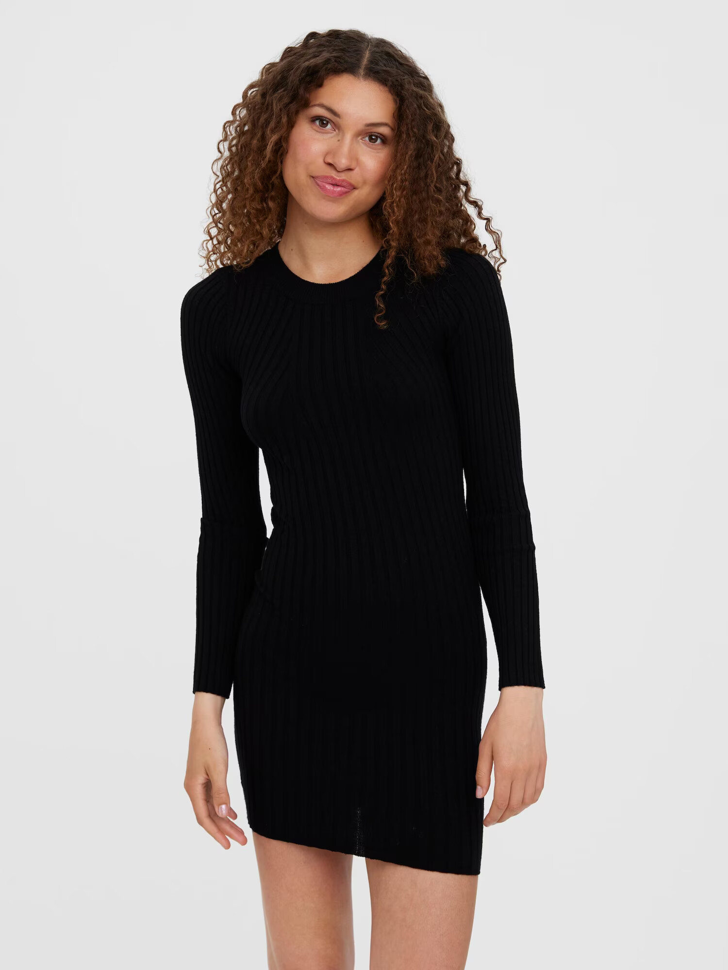 VERO MODA Rochie tricotat 'Kiki' negru - Pled.ro