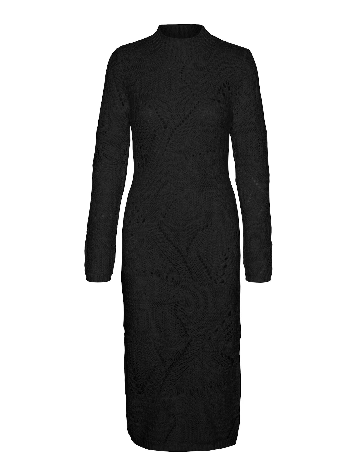 VERO MODA Rochie tricotat 'NELLA' negru - Pled.ro