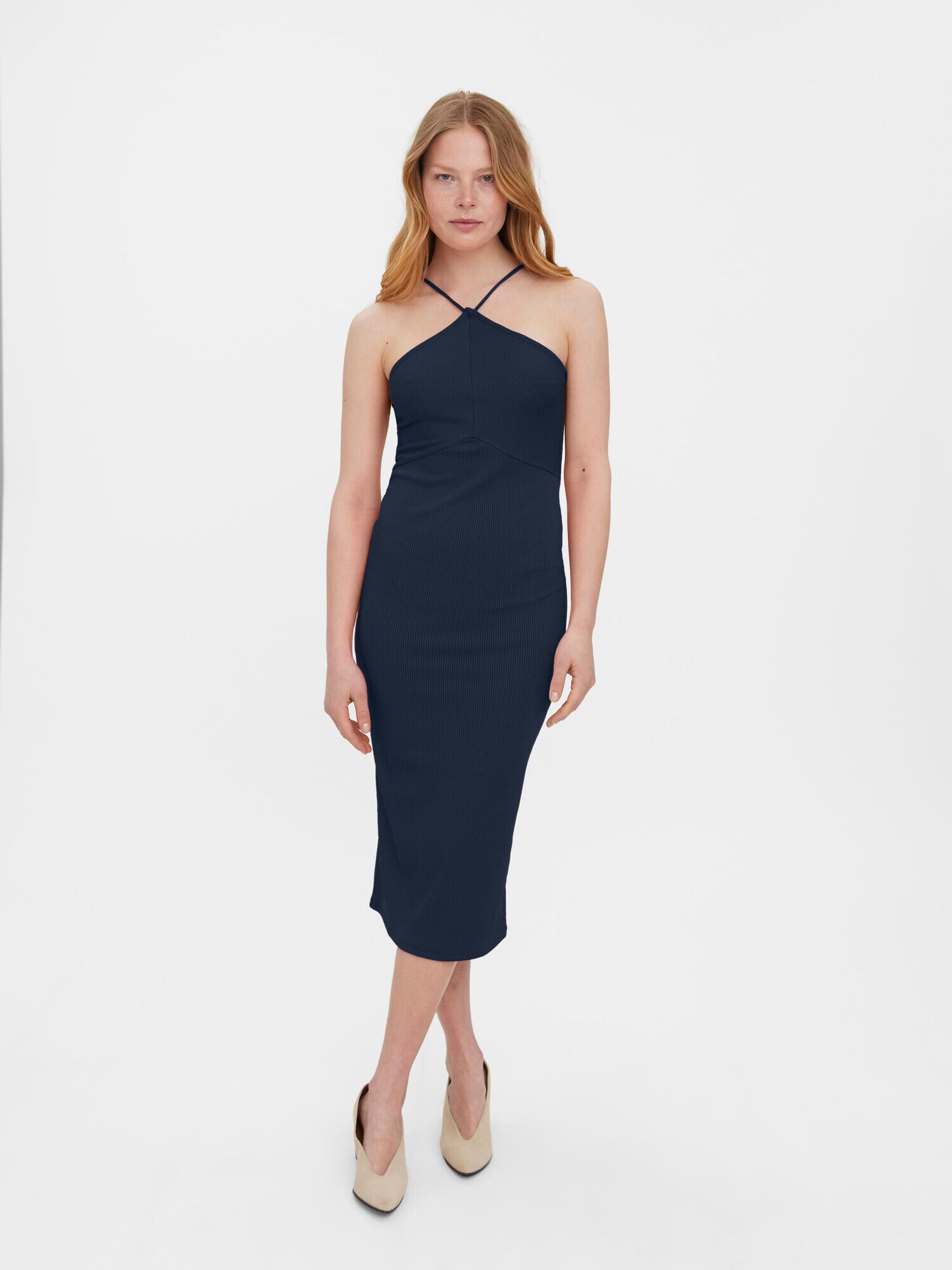 VERO MODA Rochie 'URIA MIMI' bleumarin - Pled.ro