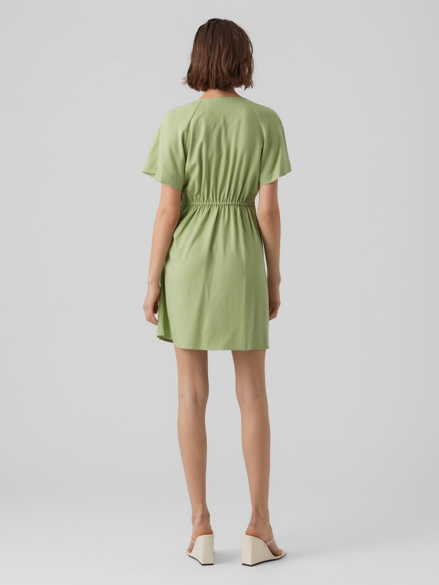 VERO MODA Rochie verde - Pled.ro