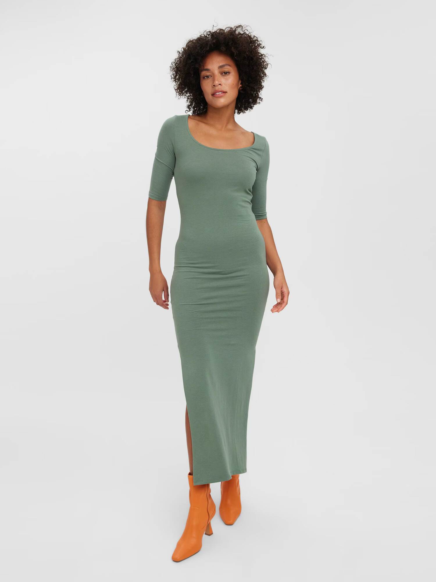 VERO MODA Rochie verde mentă - Pled.ro