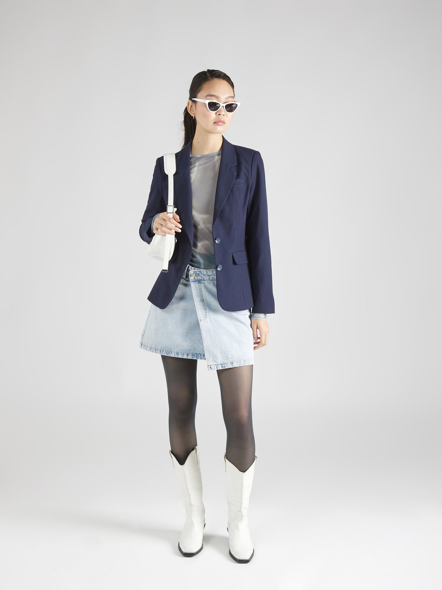 VERO MODA Sacou bleumarin - Pled.ro