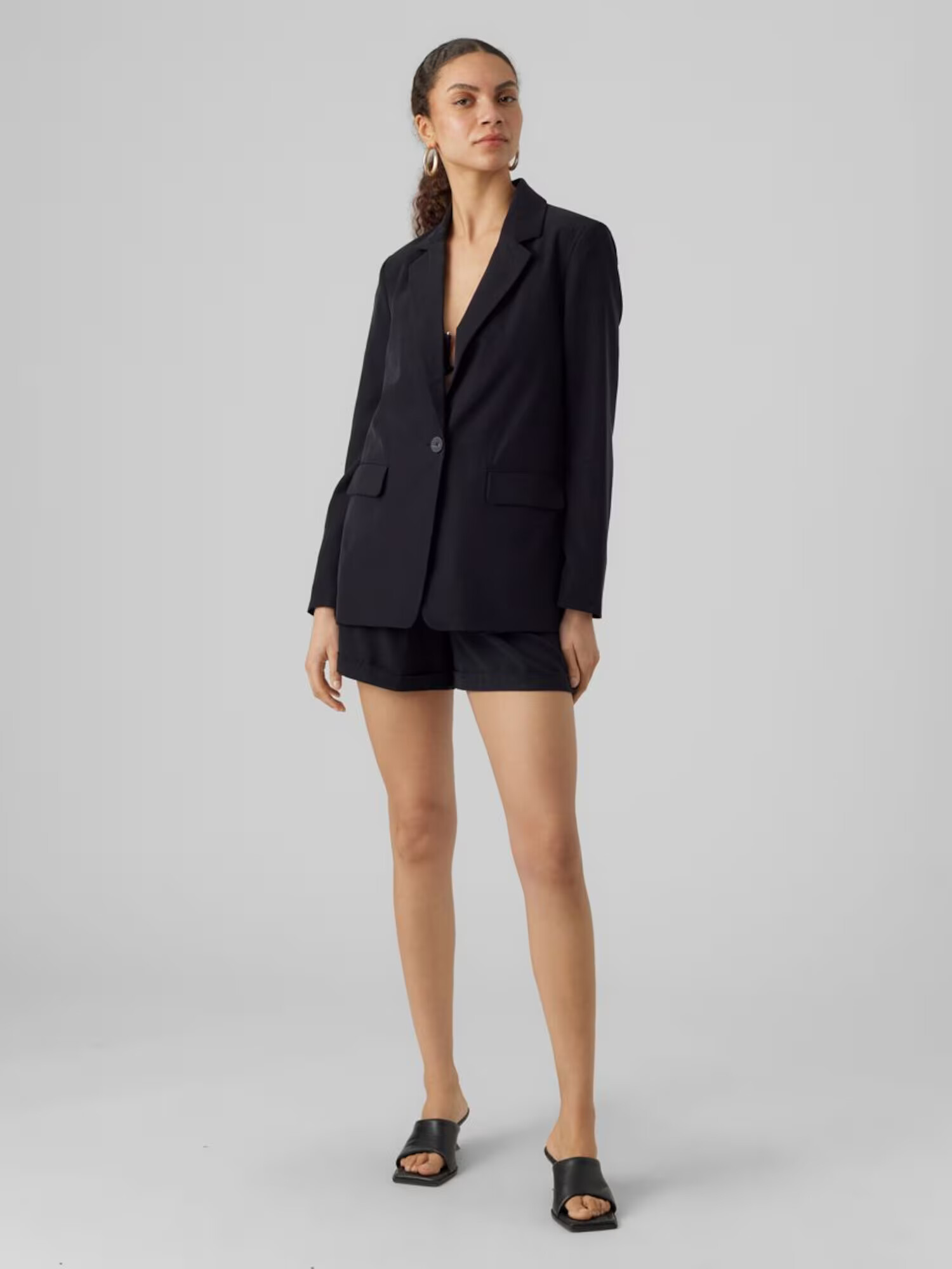 VERO MODA Sacou 'Carmen' negru - Pled.ro